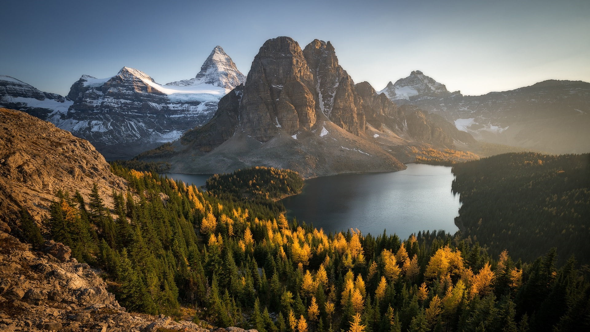 highland sunburst peak canada mount assiniboine provincial park 2k