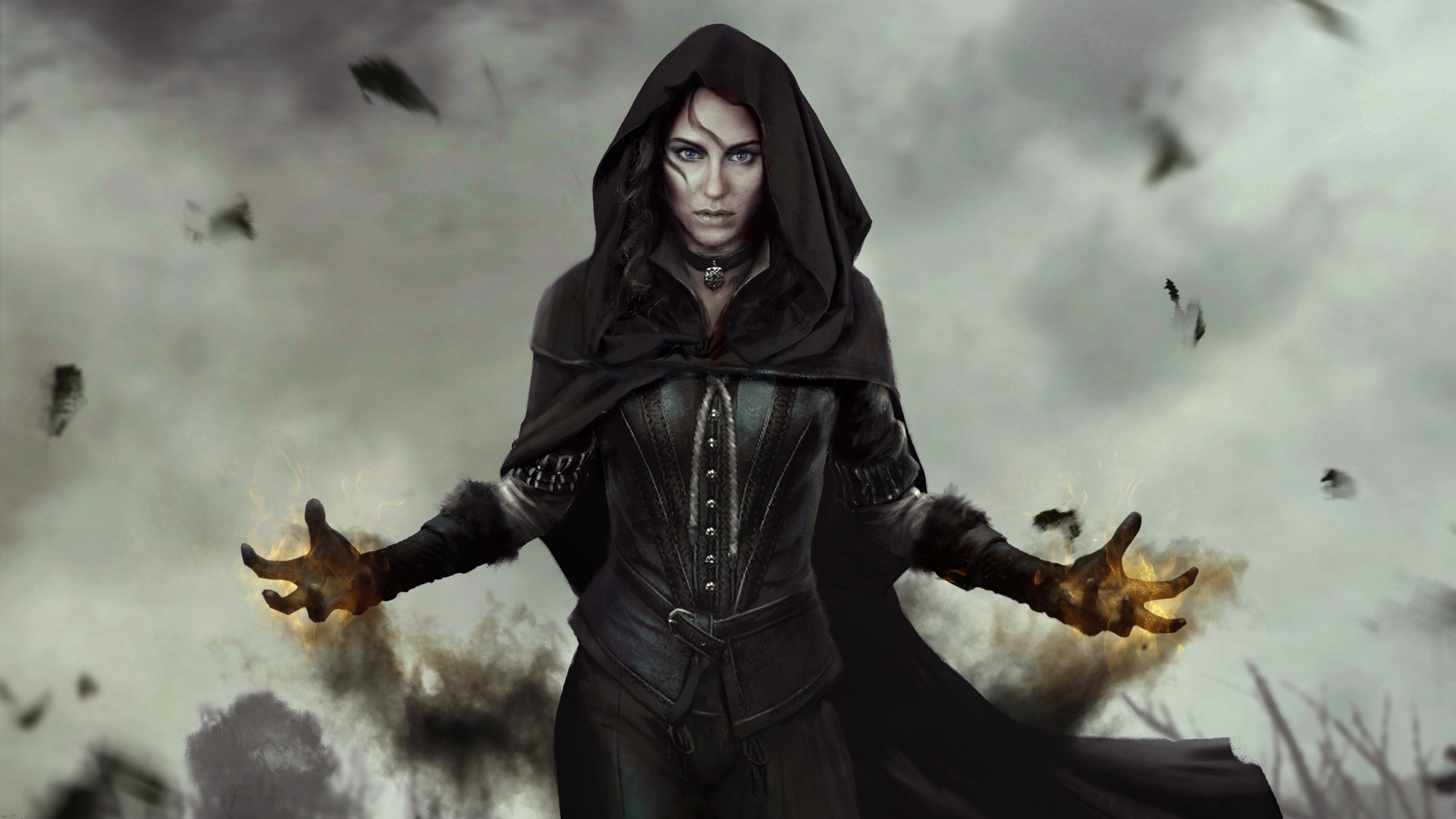 Sorceress Wild Hunt The Witcher 3 Yennefer 2k