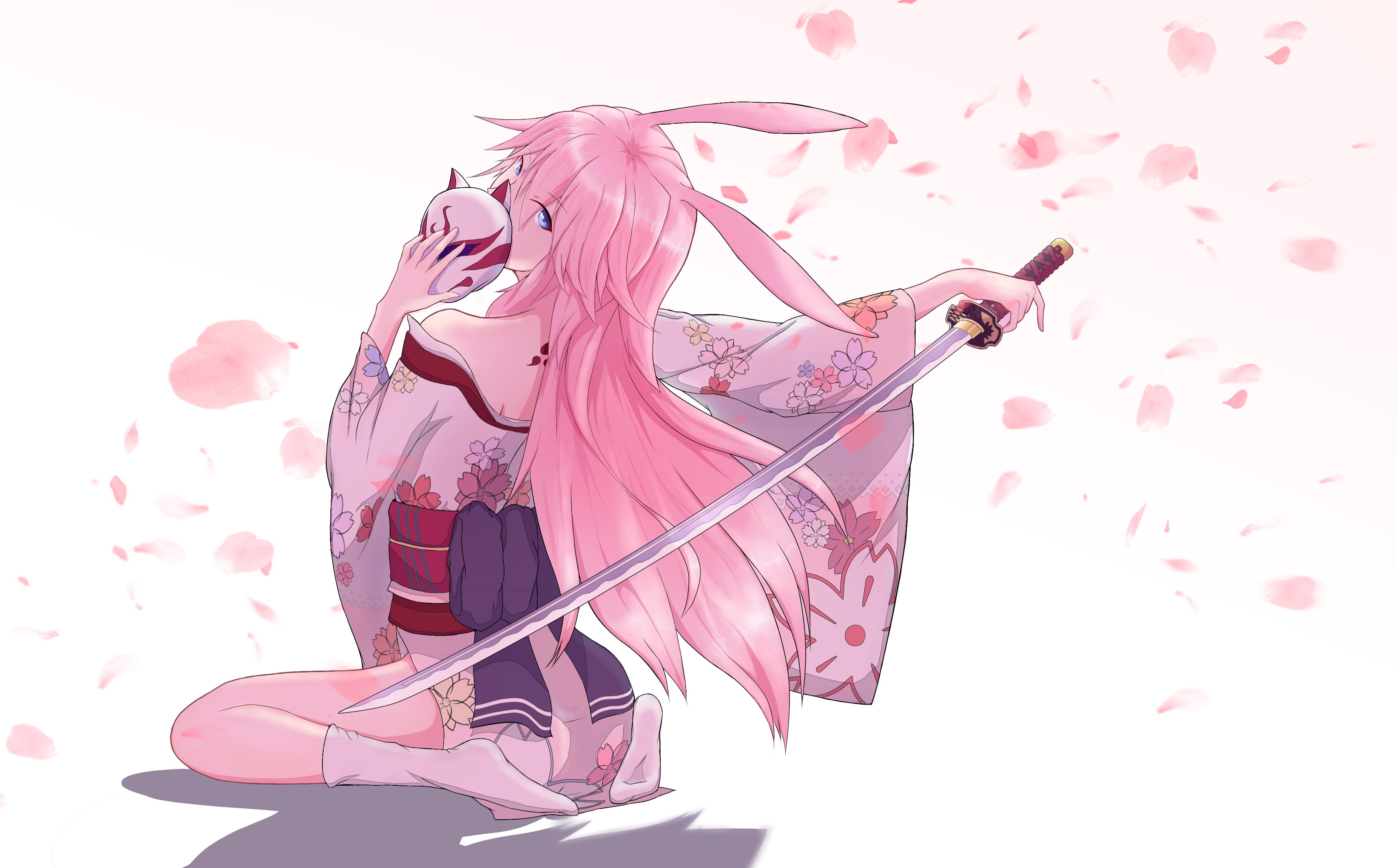 anime girls Honkai Impact Yae Sakura 2k 4k