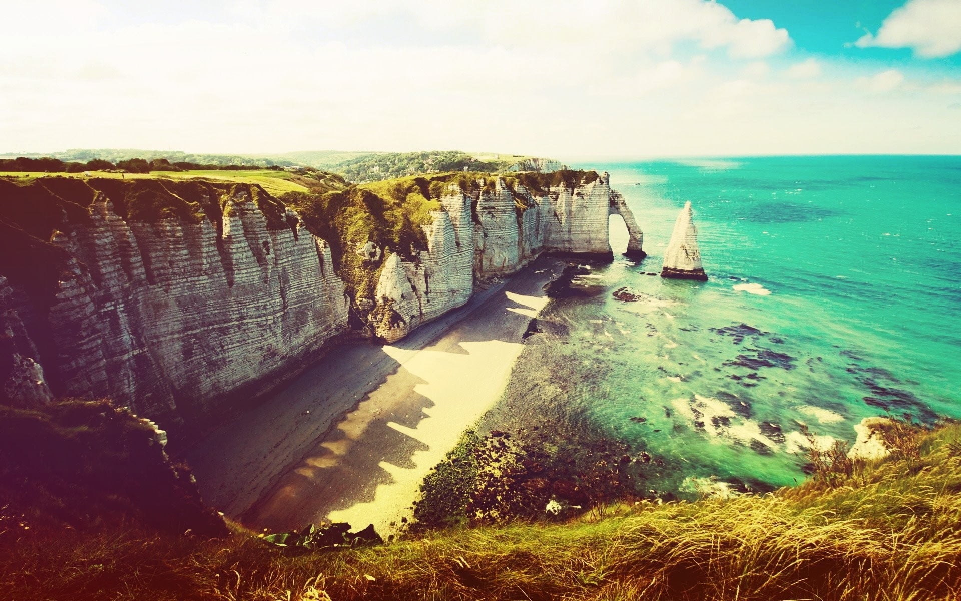 Big Sur photography nature sea coast cliff tretat France 2k