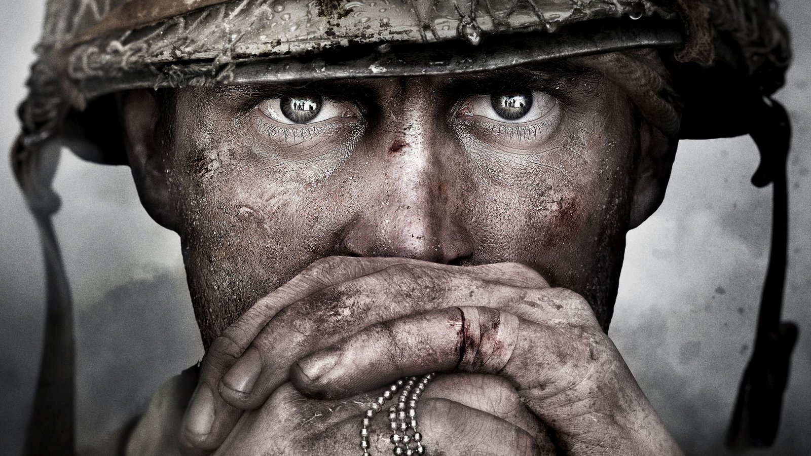 Call of Duty digital wallpaper video games WWII 2k