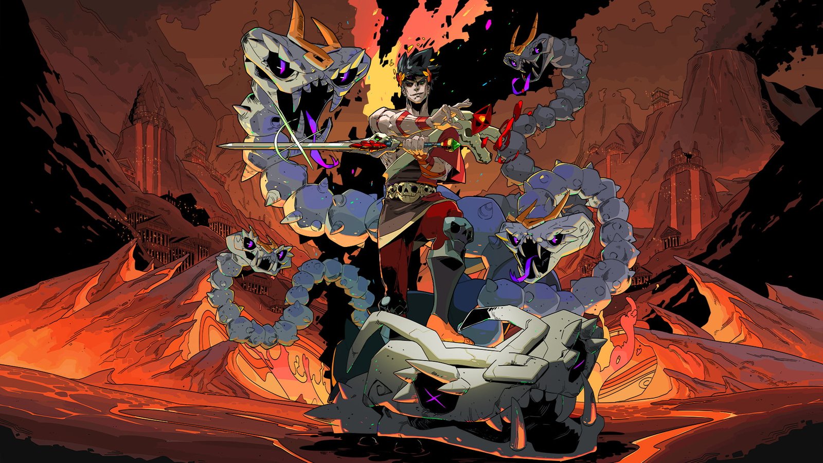 Hades Game video game art games digital artwork 2k
