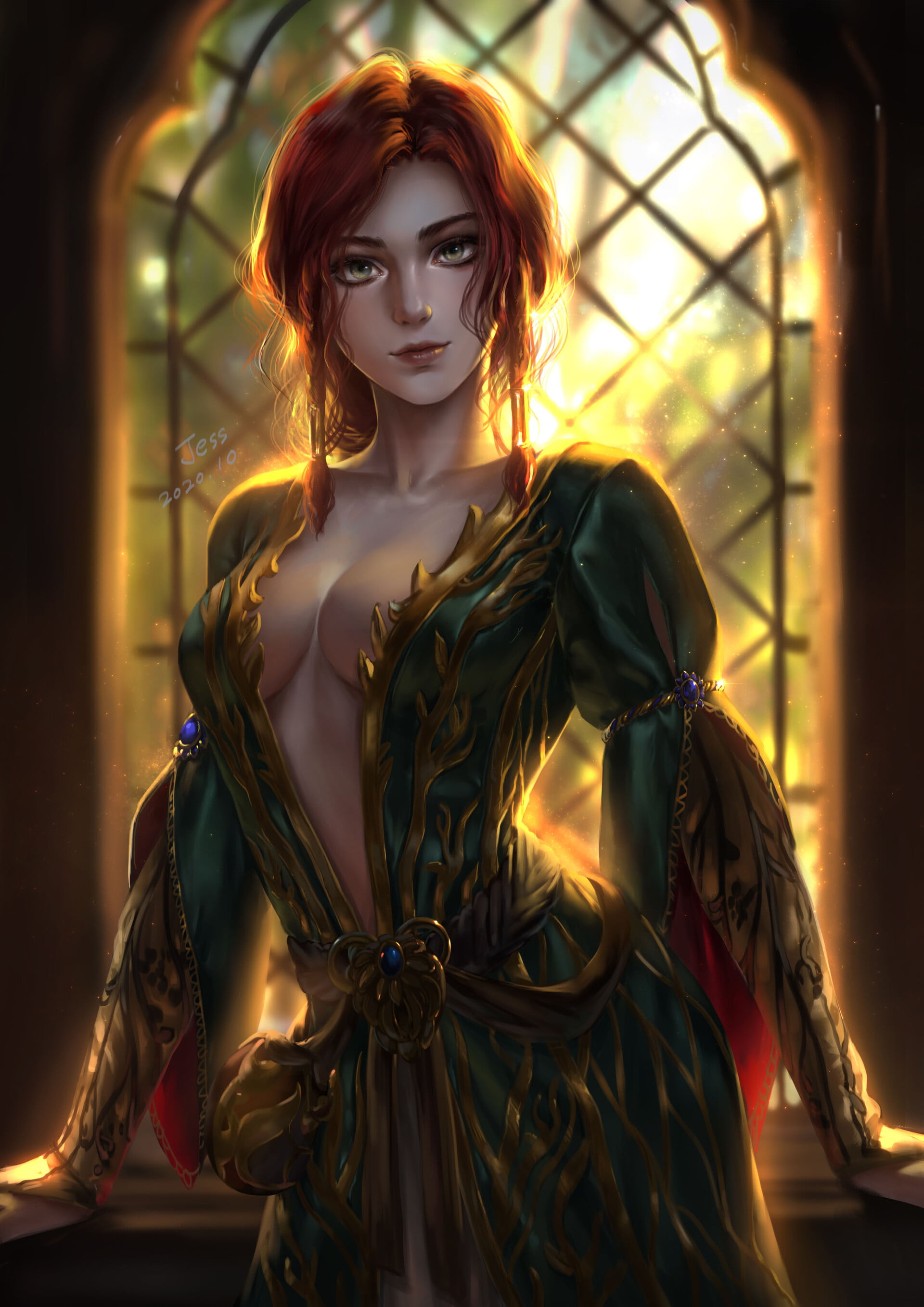 Triss Merigold The Witcher 3 Wild Hunt 2k