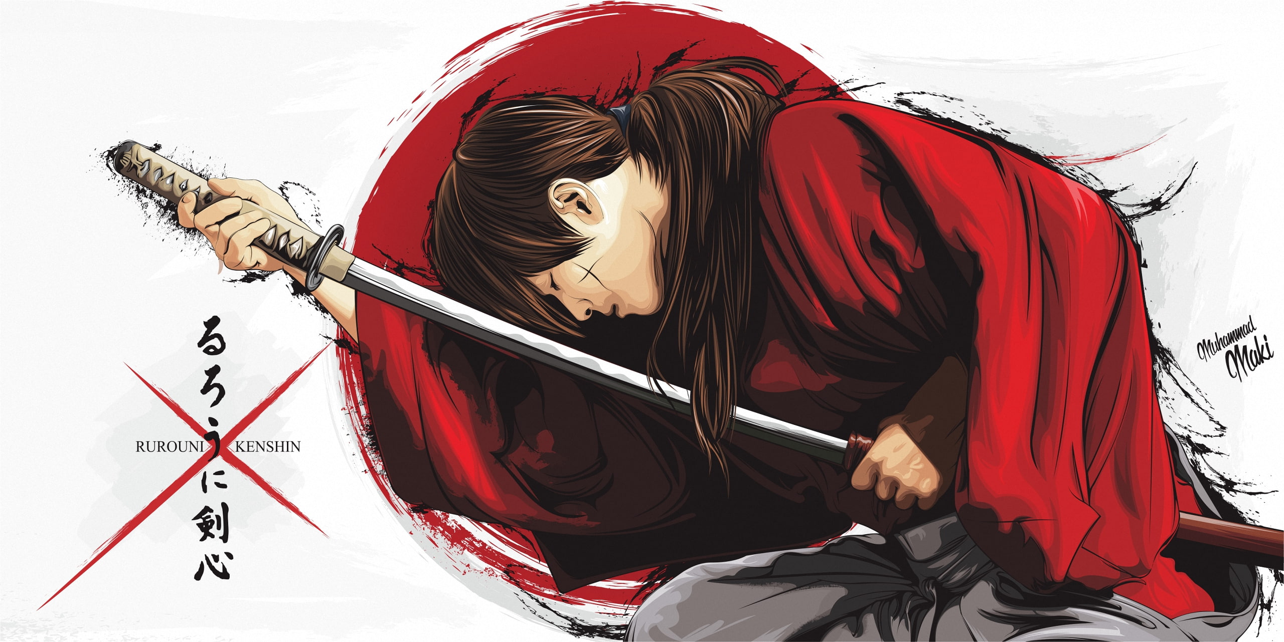 Anime Rurouni Kenshin Himura 2k