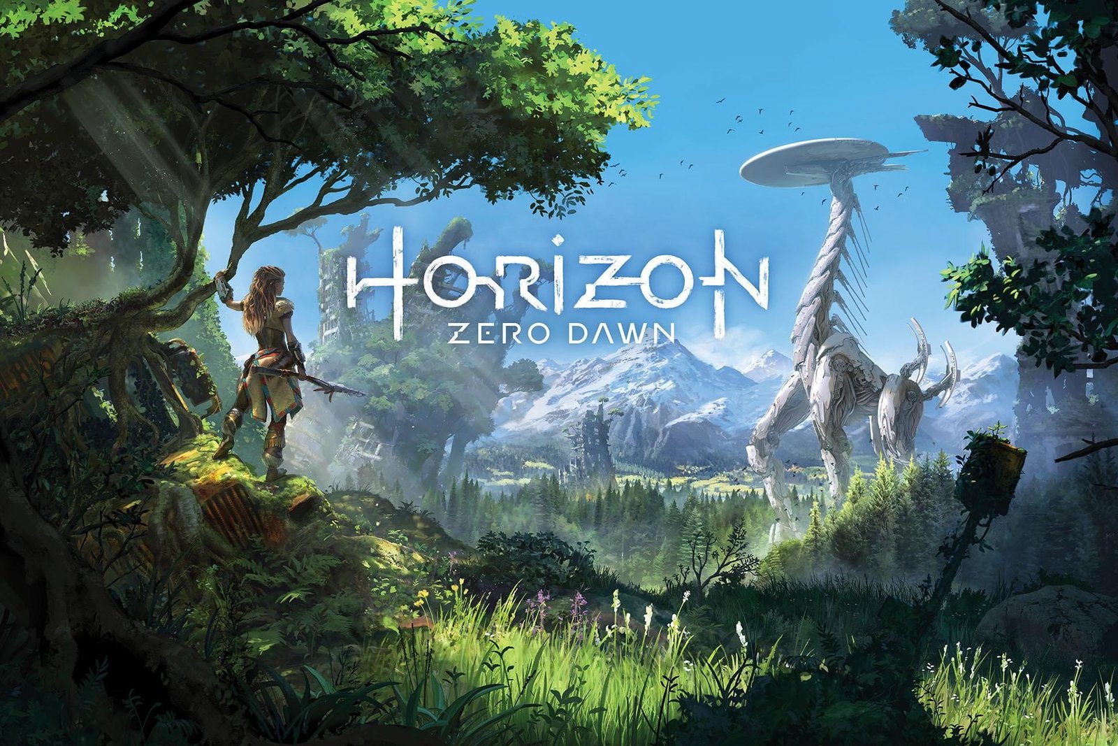 Horizon Zero Dawn wallpaper Aloy 2k
