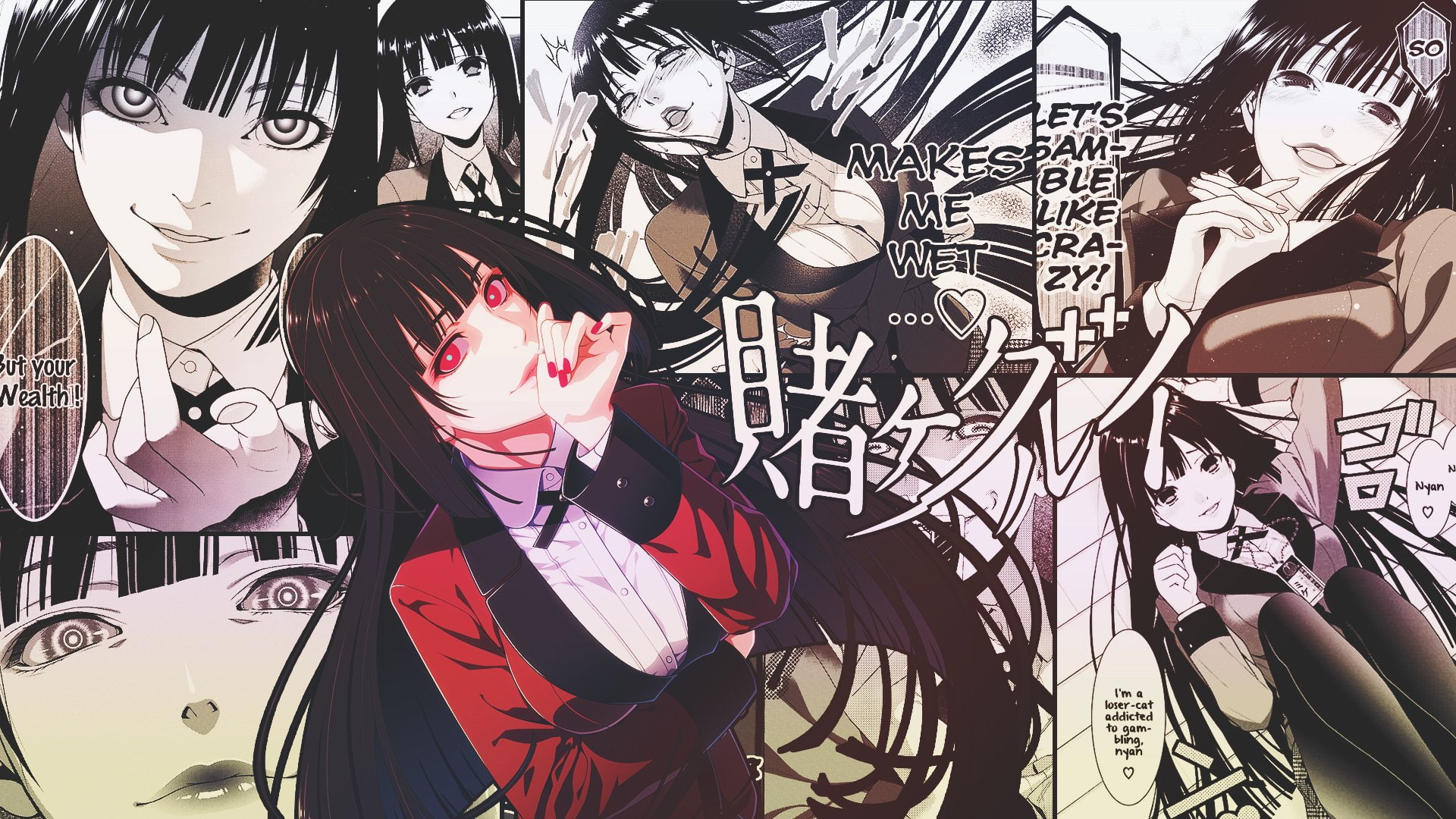 Anime Kakegurui Yumeko Jabami 2k