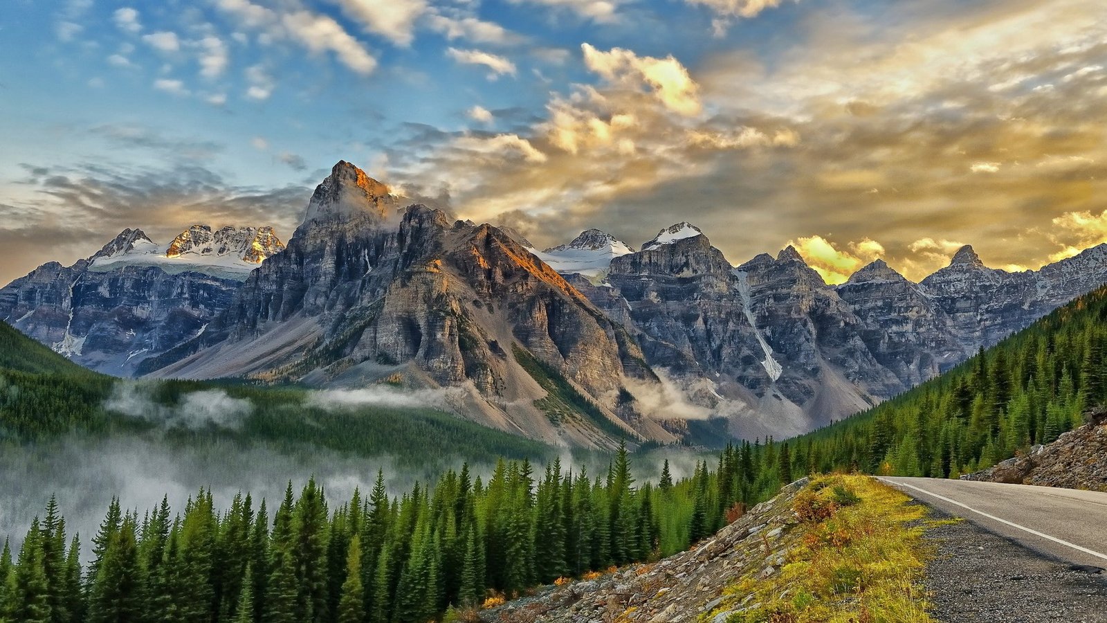 hd images nature pc mountain range scenics 2k