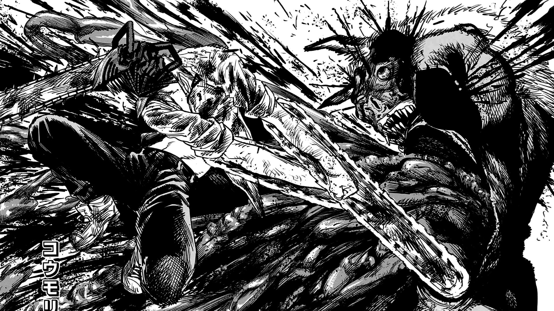 Denji Chainsaw Man bat devil manga anime 2k