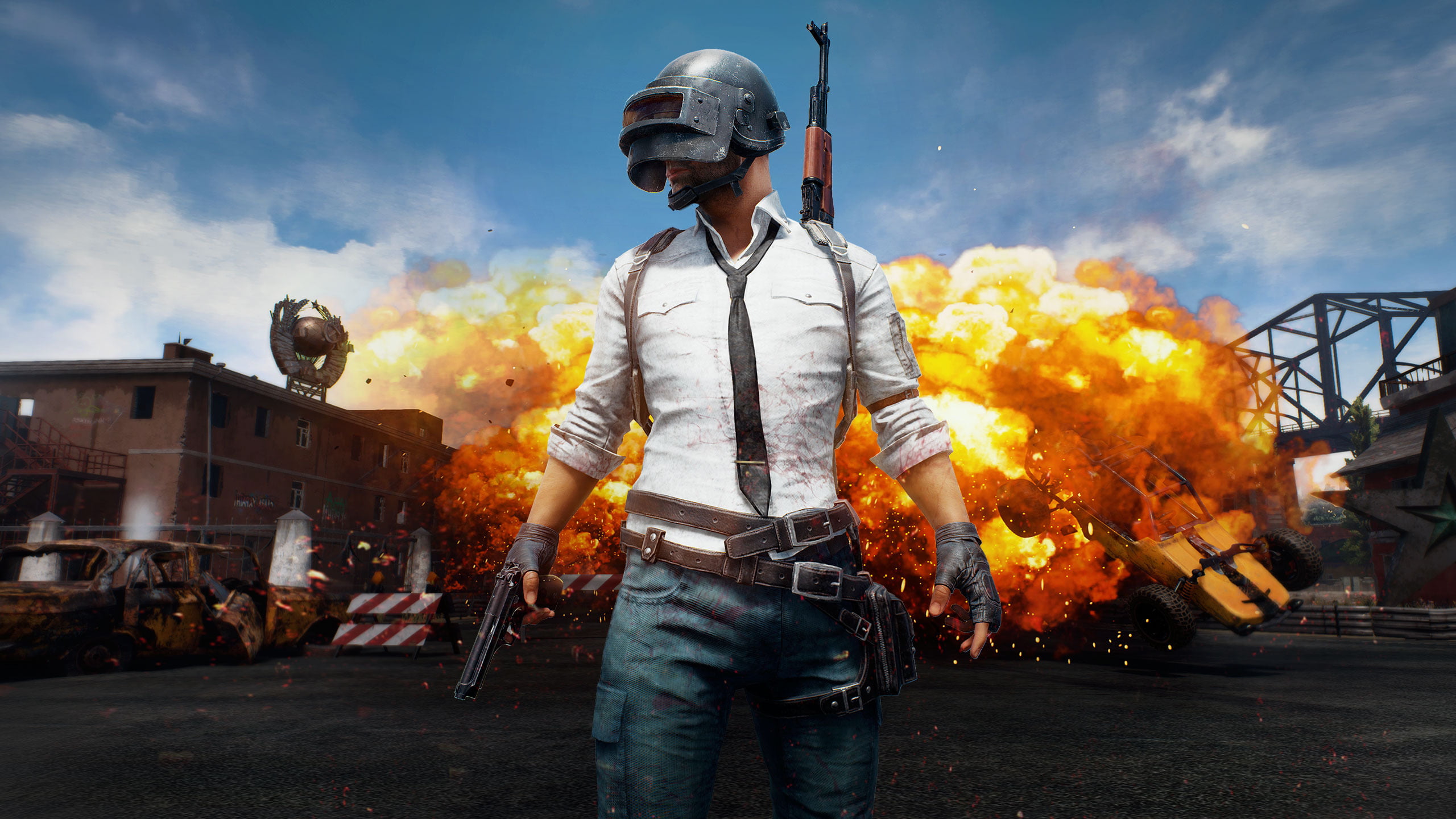Player s Unknown Battle Grounds wallpaper PUBG digital 2k