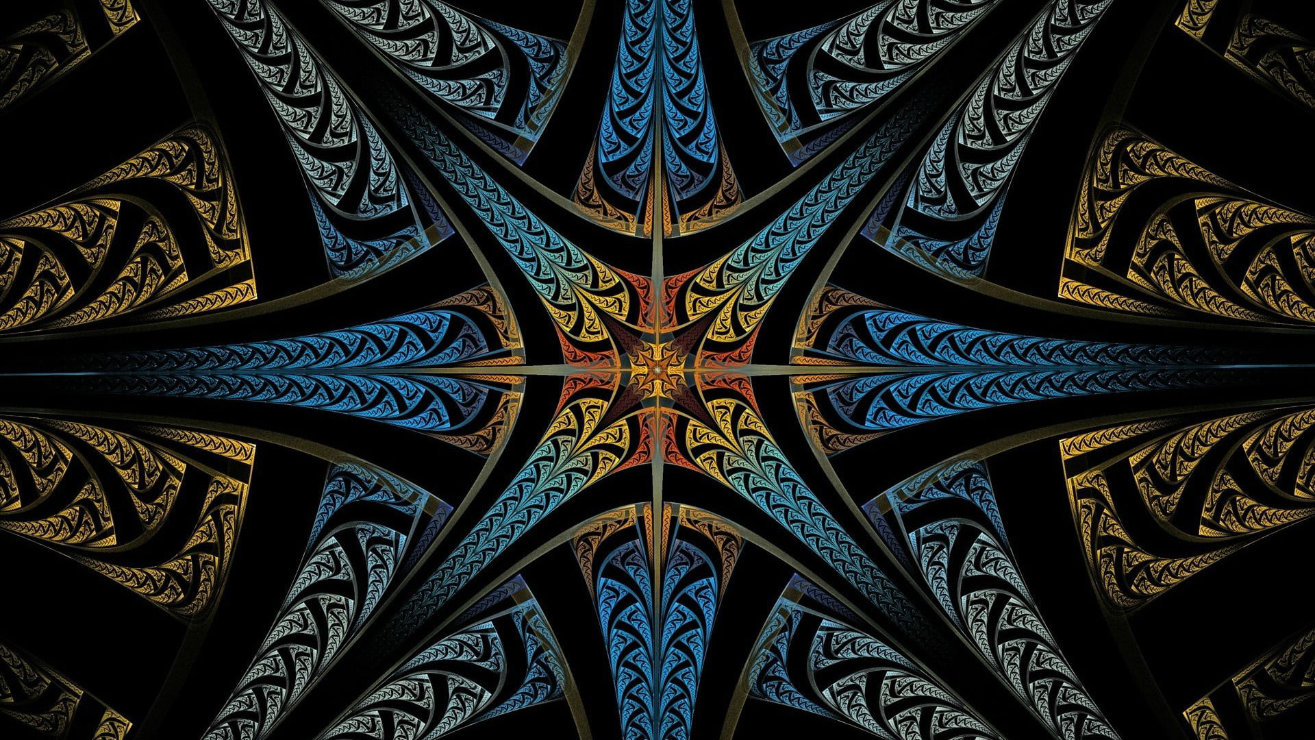 abstract pattern arabesque design tile decoration seamless 2k