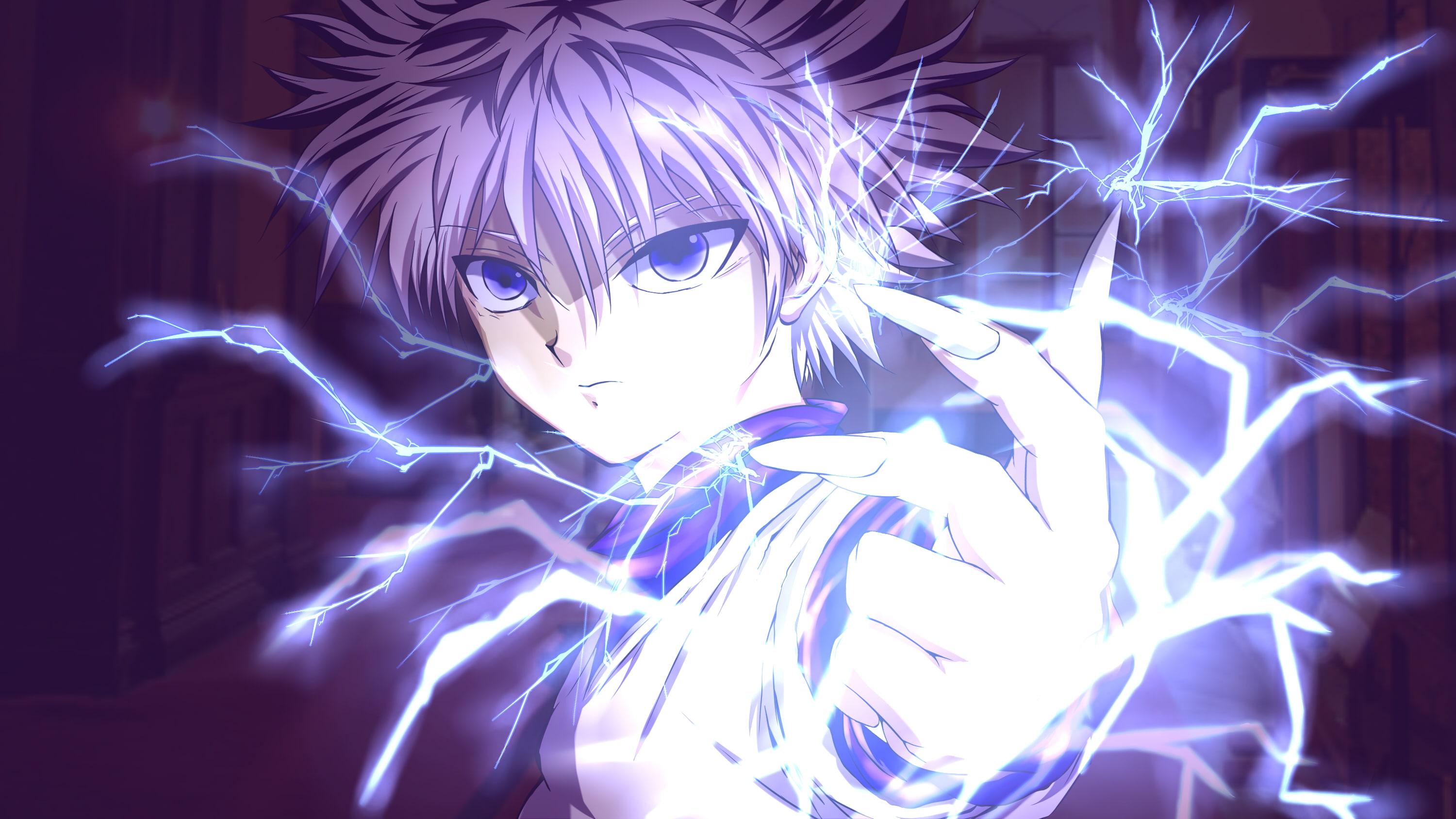 Anime Hunter Killua Zoldyck Lightning 2k