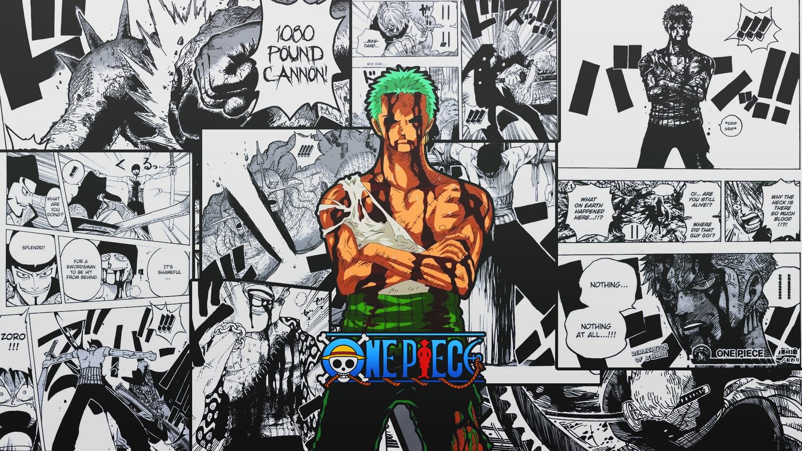 Anime One Piece Zoro Roronoa 2k