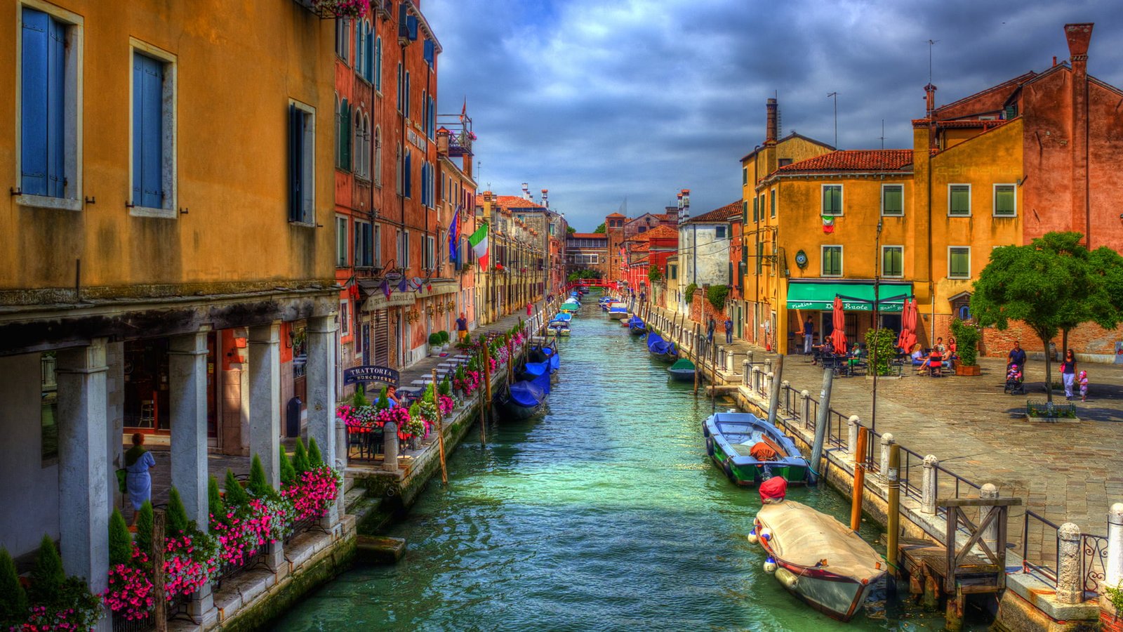 canal architecture tourism europe water travel city river 2k