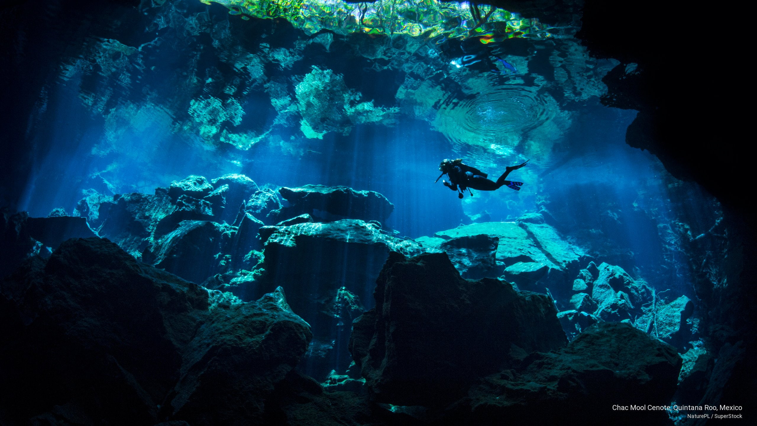 Chac Mool Cenote Quintana Roo Mexico Nature 2k