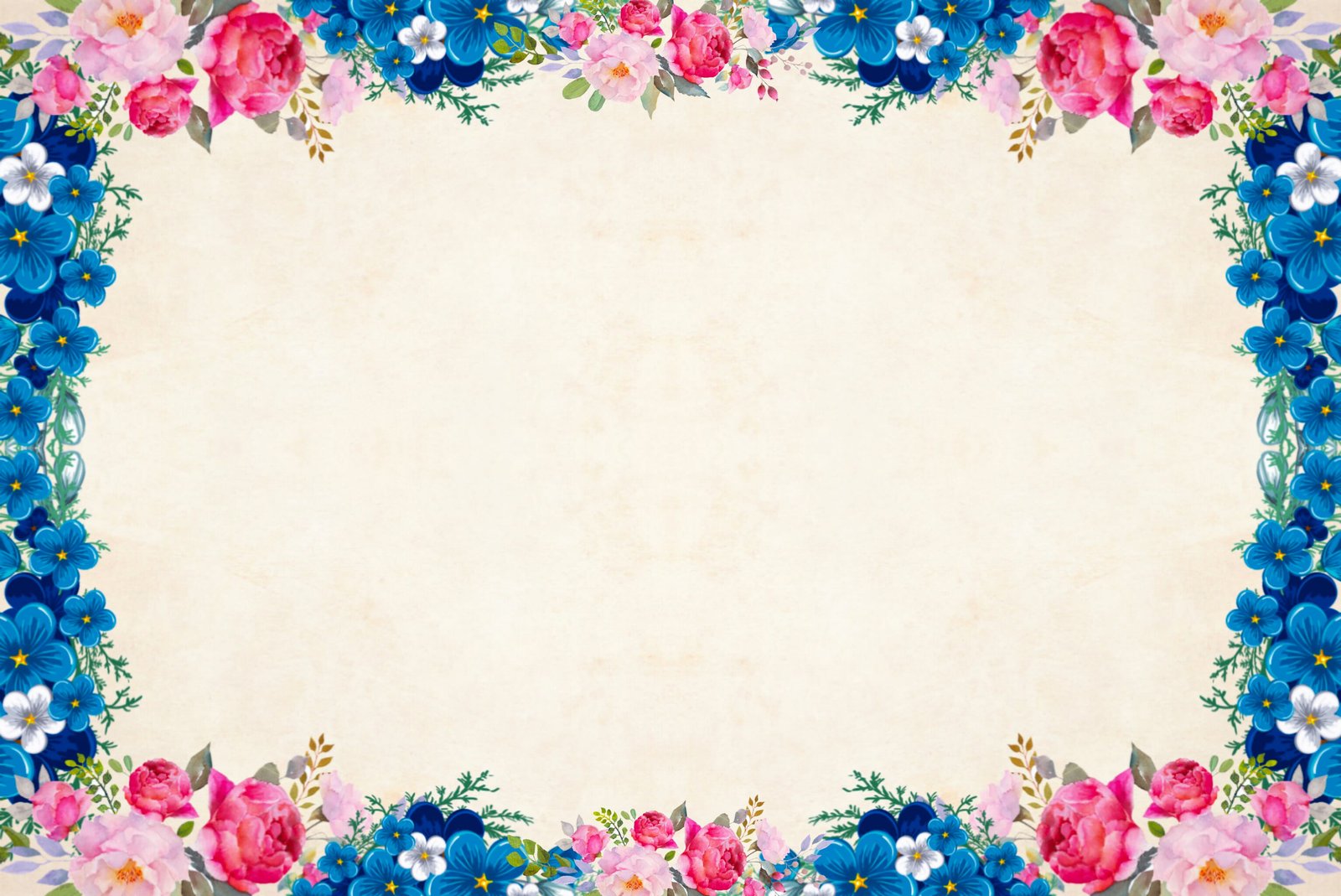 frame floral flower background vintage roses bouquet 2k