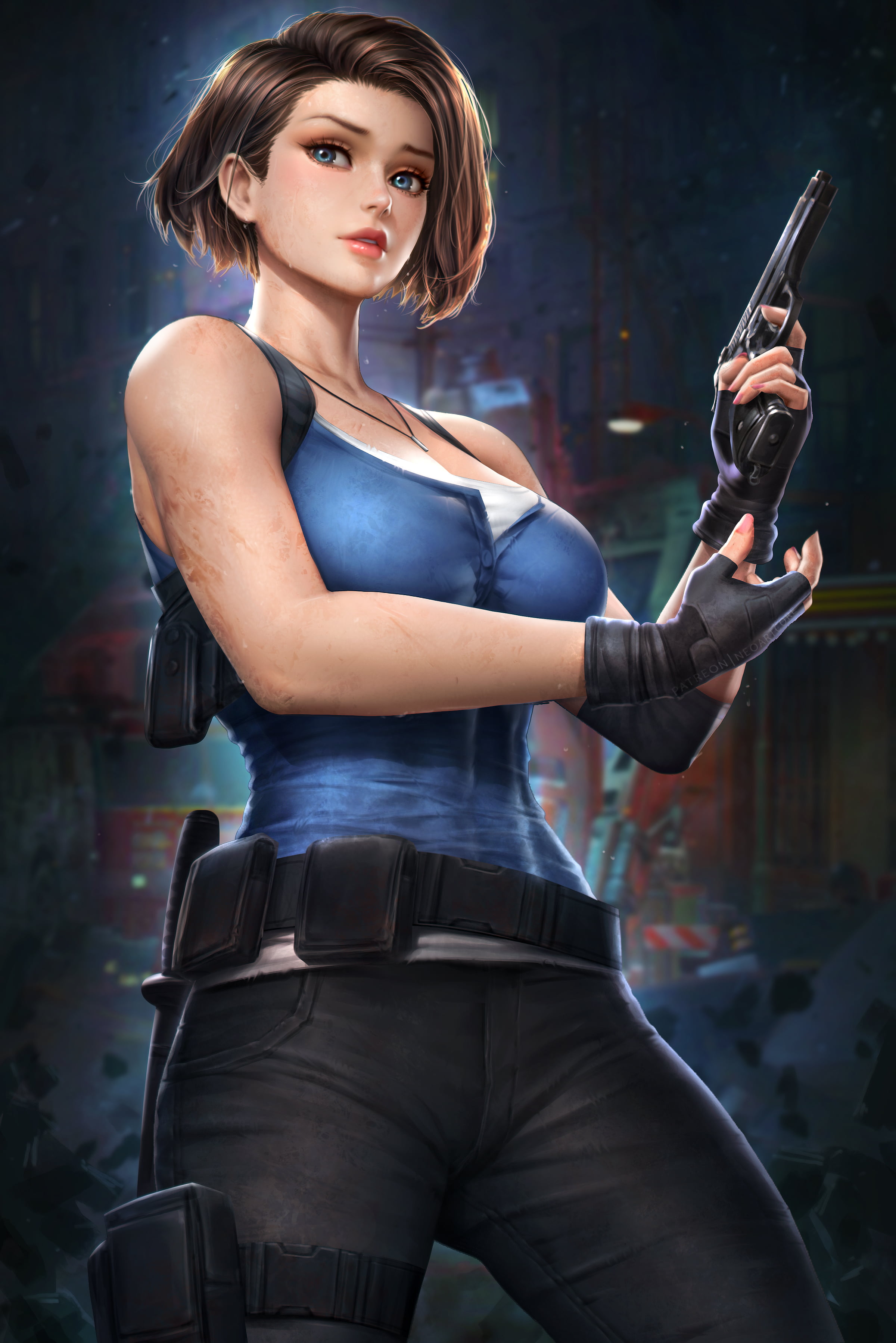 Jill Valentine Resident Evil evil 3 Remake 2k