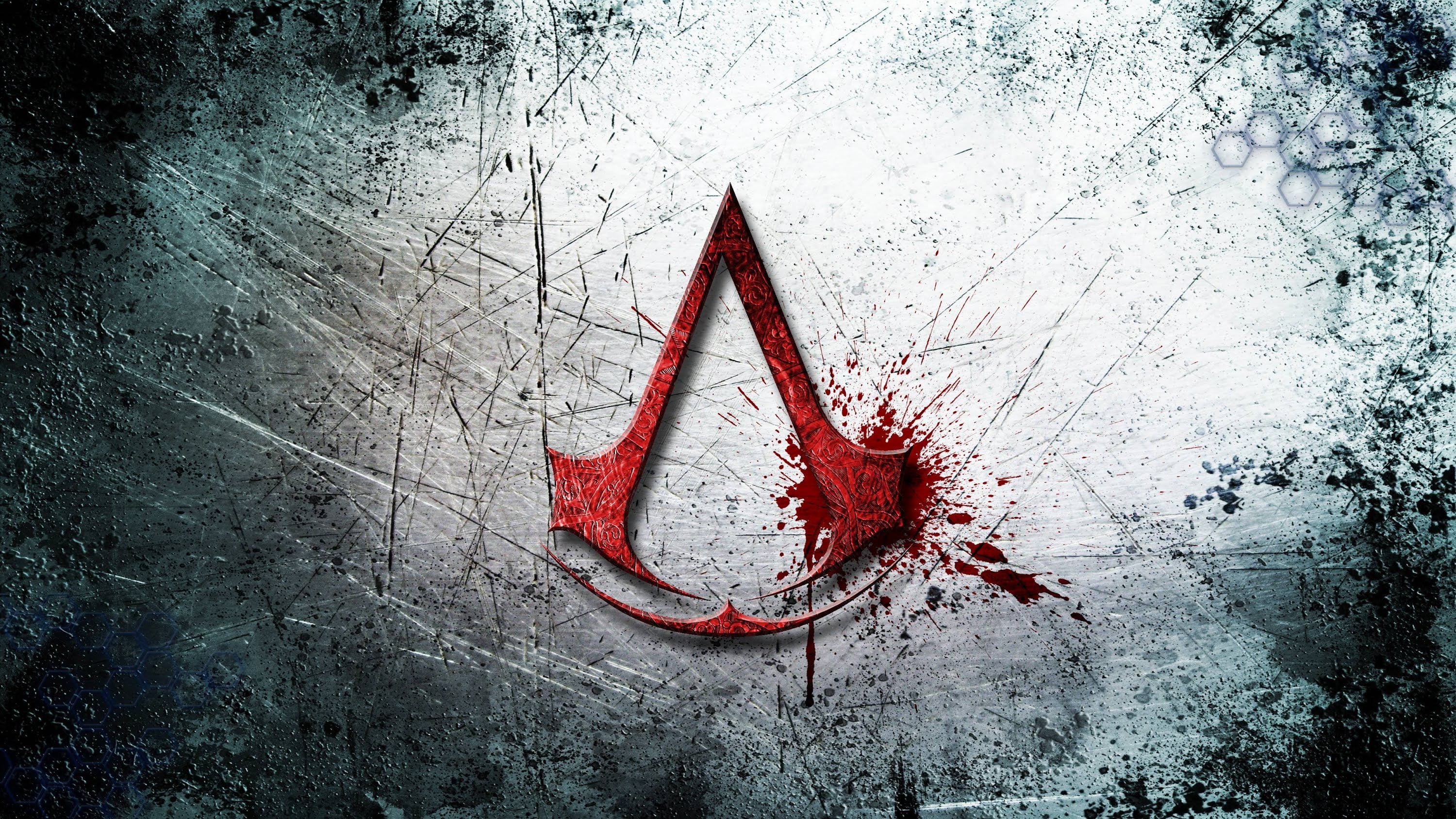 Assassin Creed logo assassins creed art red backgrounds symbol 36 2k