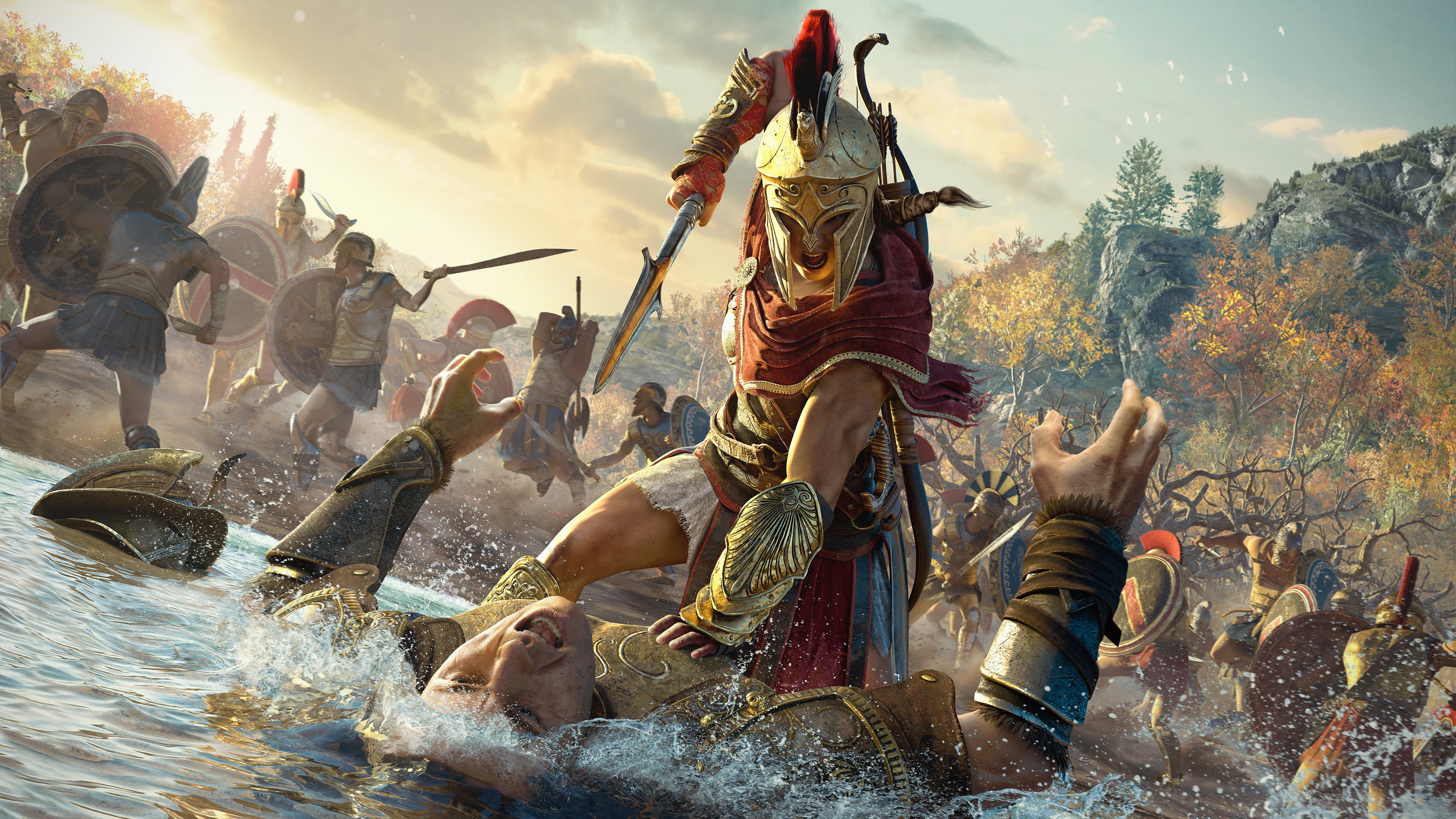 gladiator wallpaper video games Video Game Art Assassin s Creed Odyssey 25 2k 4k