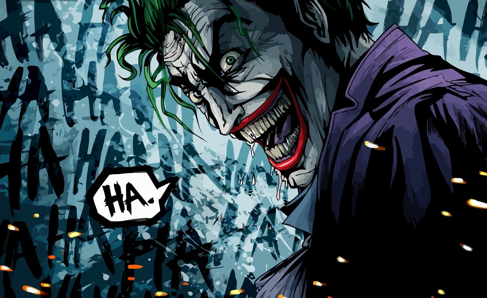 The Joker Illustration illustration Movies Batman 2k