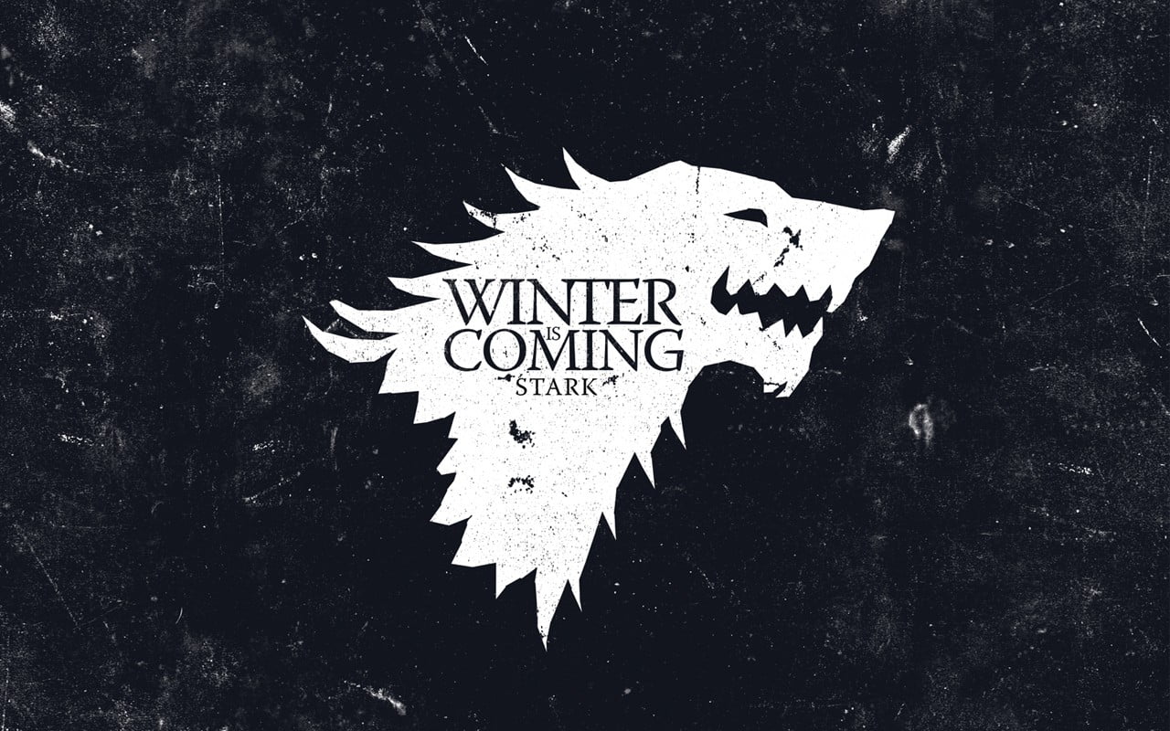Winter is Coming Stark logo Game of Thrones House sigils
