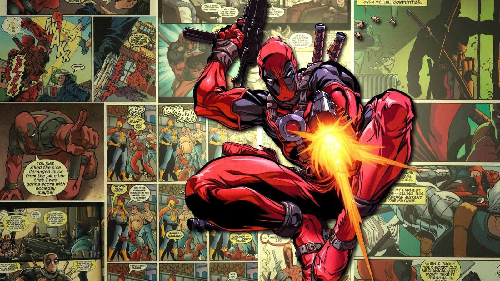 Deadpool Marvel Comics superhero 2k