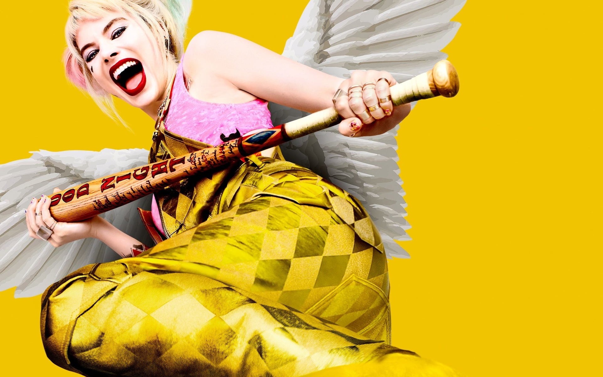 Harley Quinn Birds of Prey Margot Robbie superhero film 2k