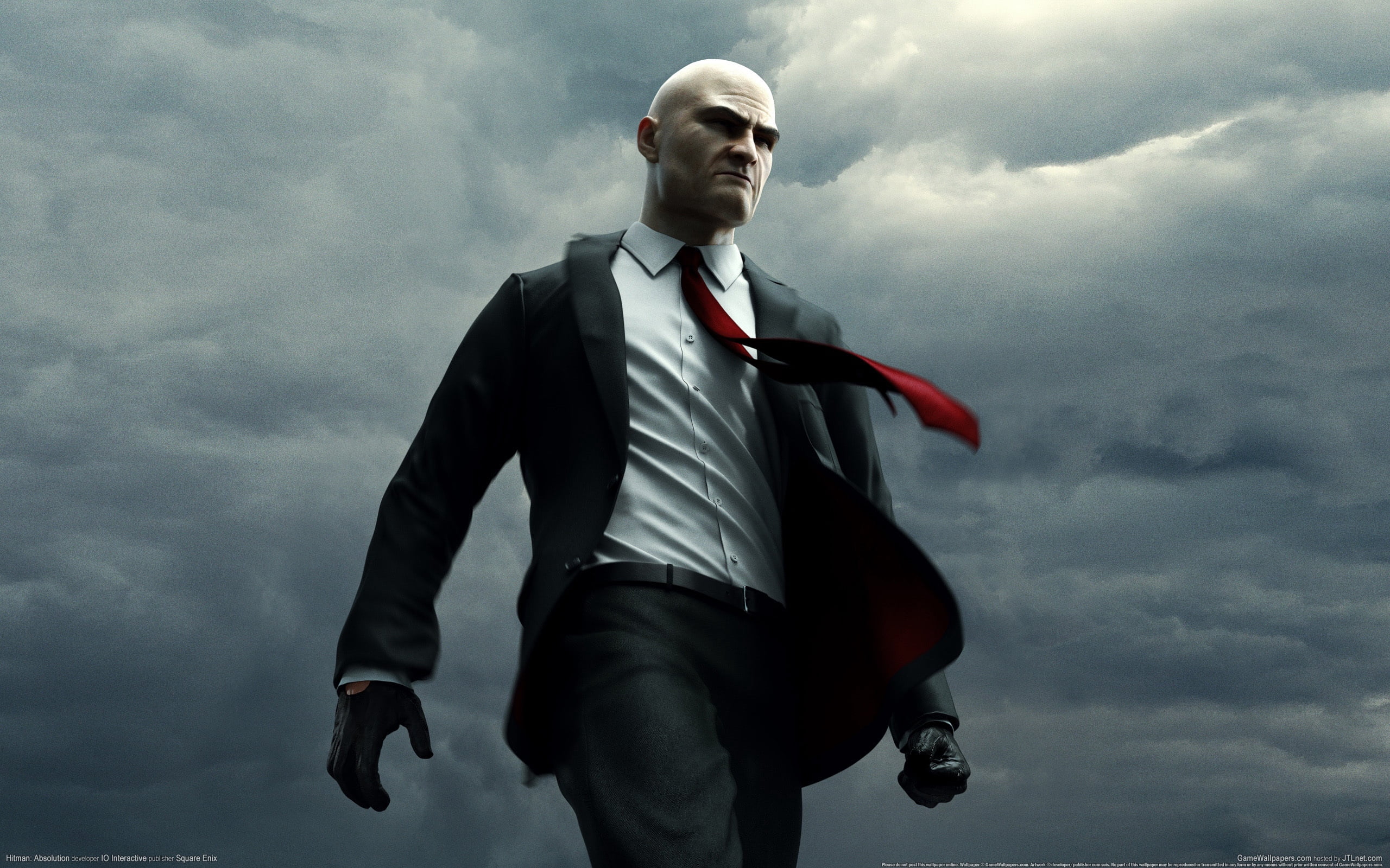 Hitman wallpaper hitman absolution assassin agent 47 businessman 2k