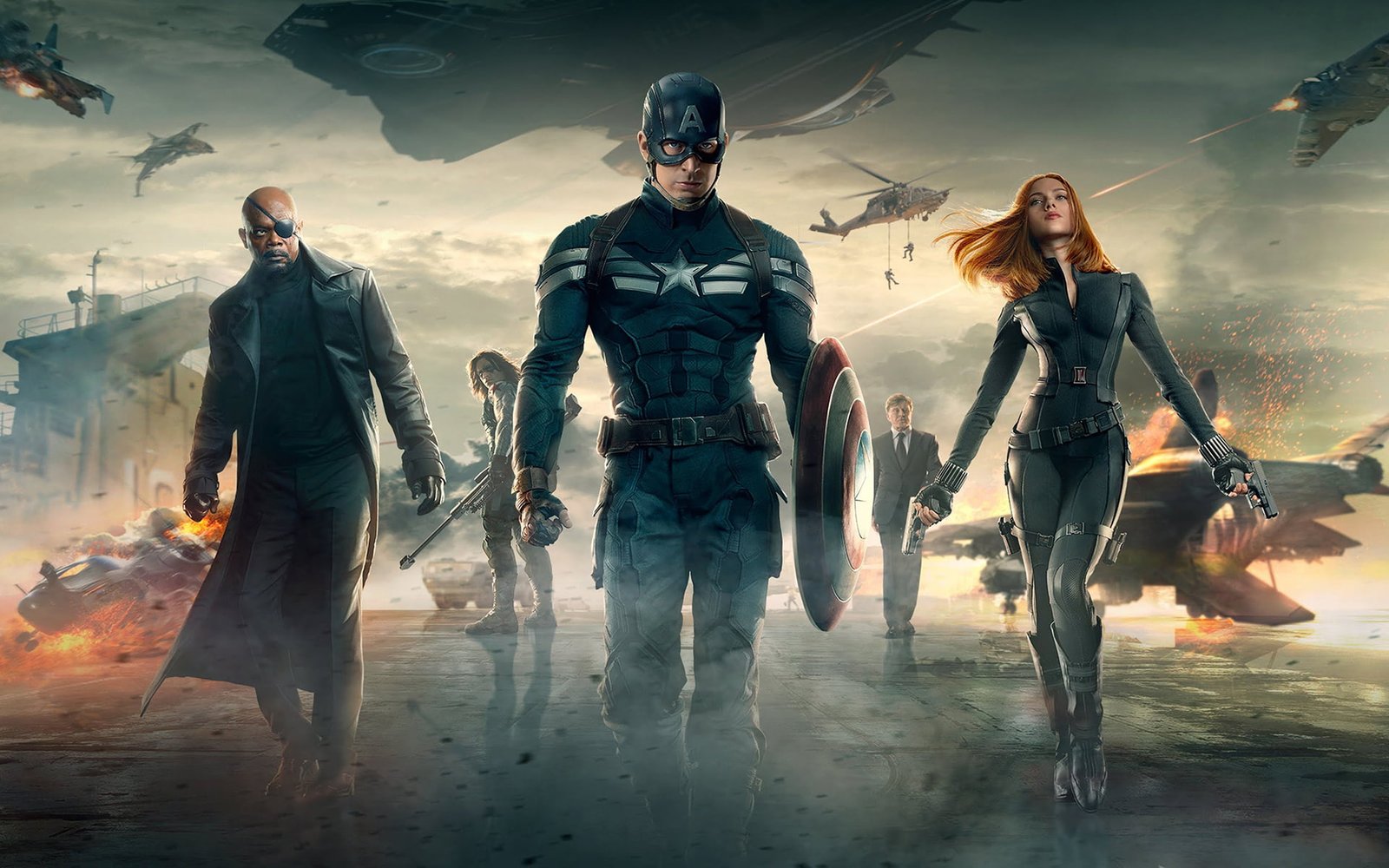 Marvel Avengers digital wallpaper Comics Captain America 2k