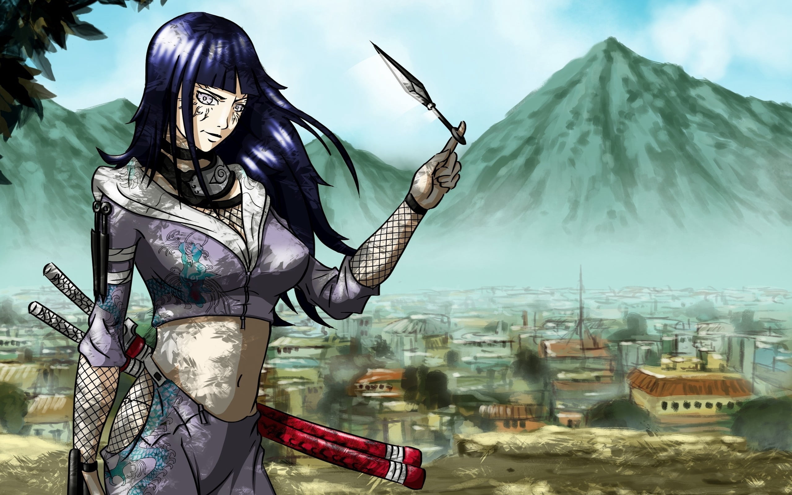 Naruto woman clip art naruto shippuden hinata hyuga fighter 2k