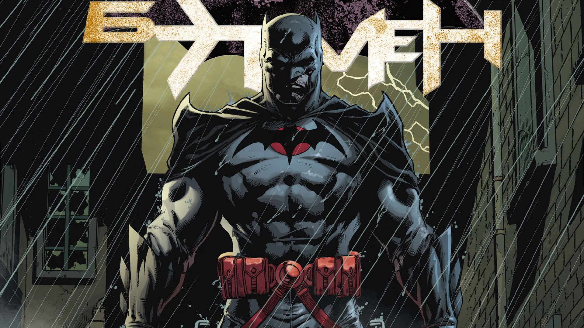 Rain Batman Hero Comic Cloak Superhero DC Comics Icon 2k