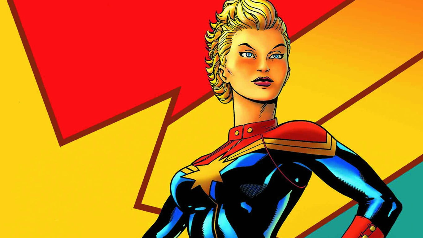 Captain Marvel Carol Danvers Comics superhero one person