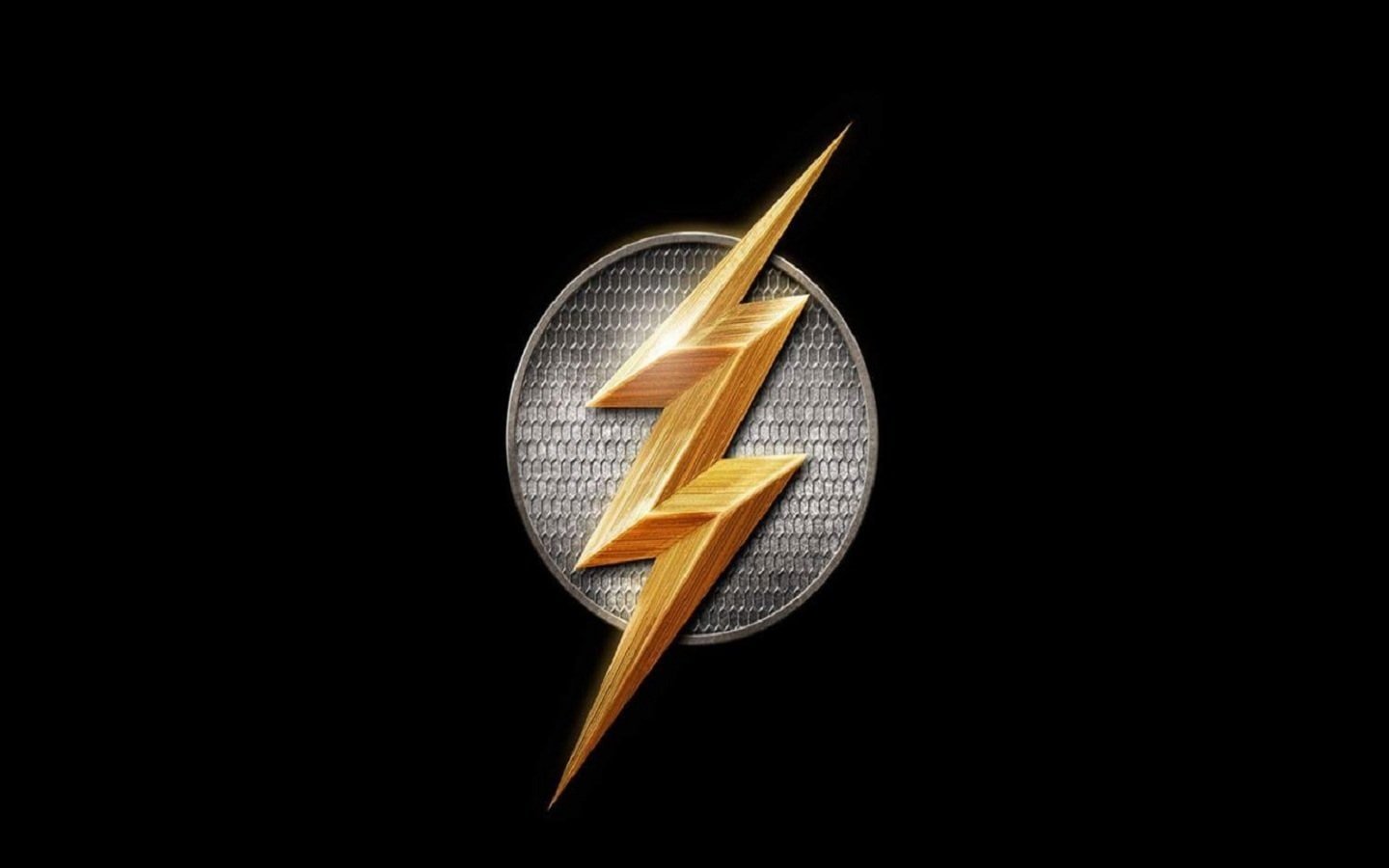 Comics Flash Black Logo Superhero