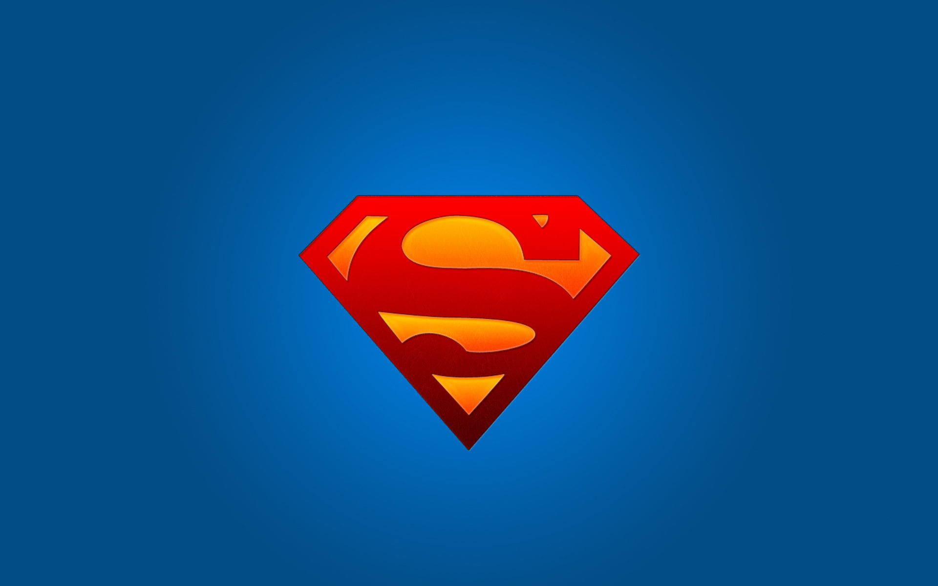 DC Superman logo symbol superhero vector sign illustration 2k