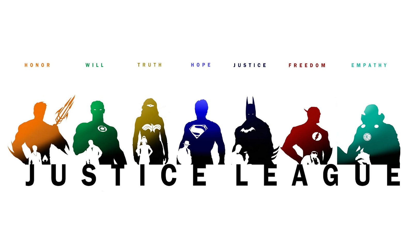 Justice League wallpaper DC Comics superhero Wonder Woman 2k