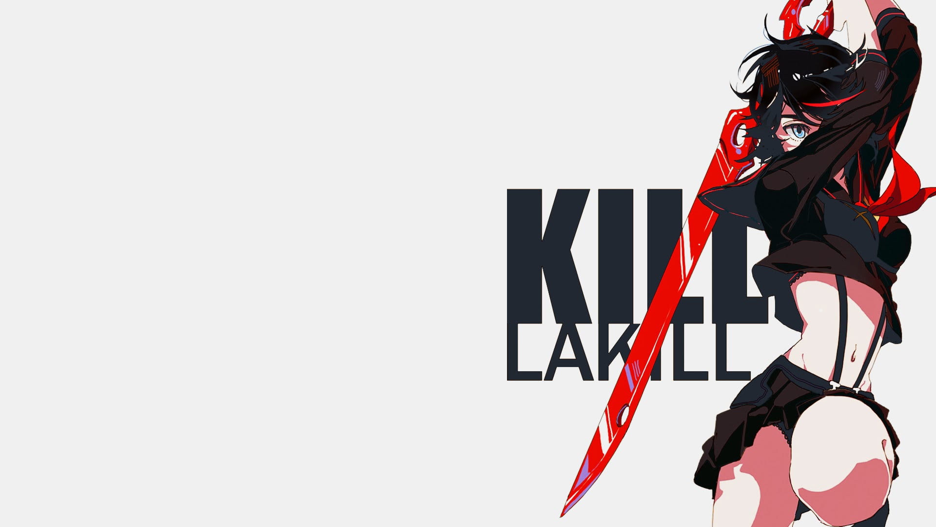 Kill Lakill digital wallpaper la Matoi Ryuuko anime 2k