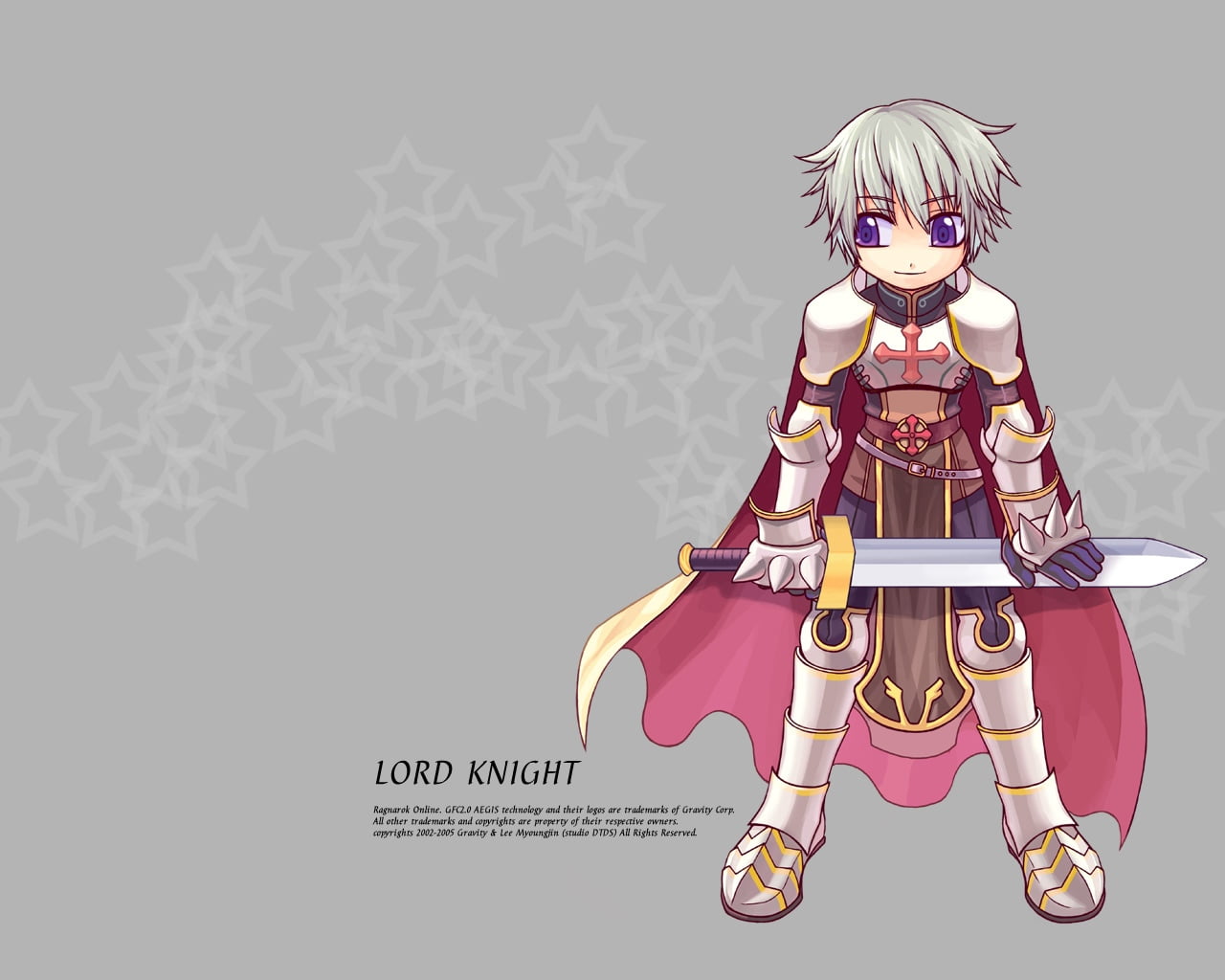 Lord Knight illustration ragnarok online chibi boy armor