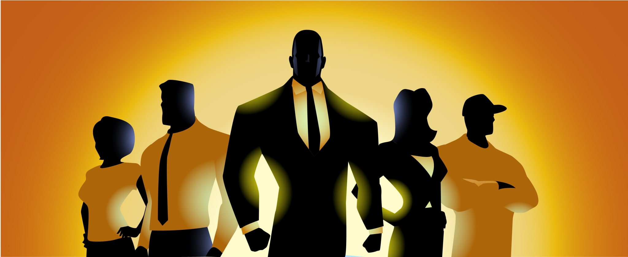superhero photography silhouette representation human 2k