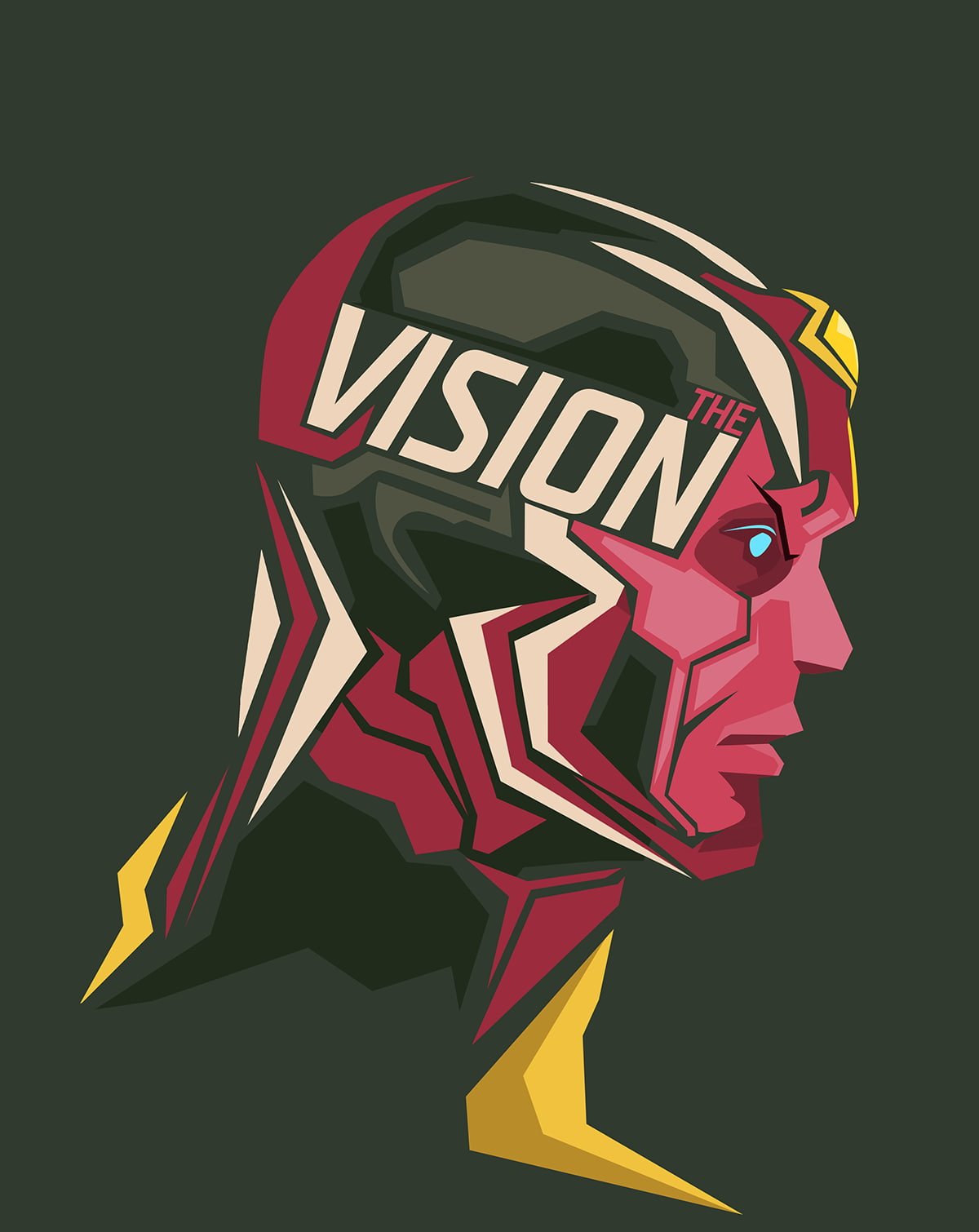 superhero Marvel Heroes DC Comics The Vision sport one person