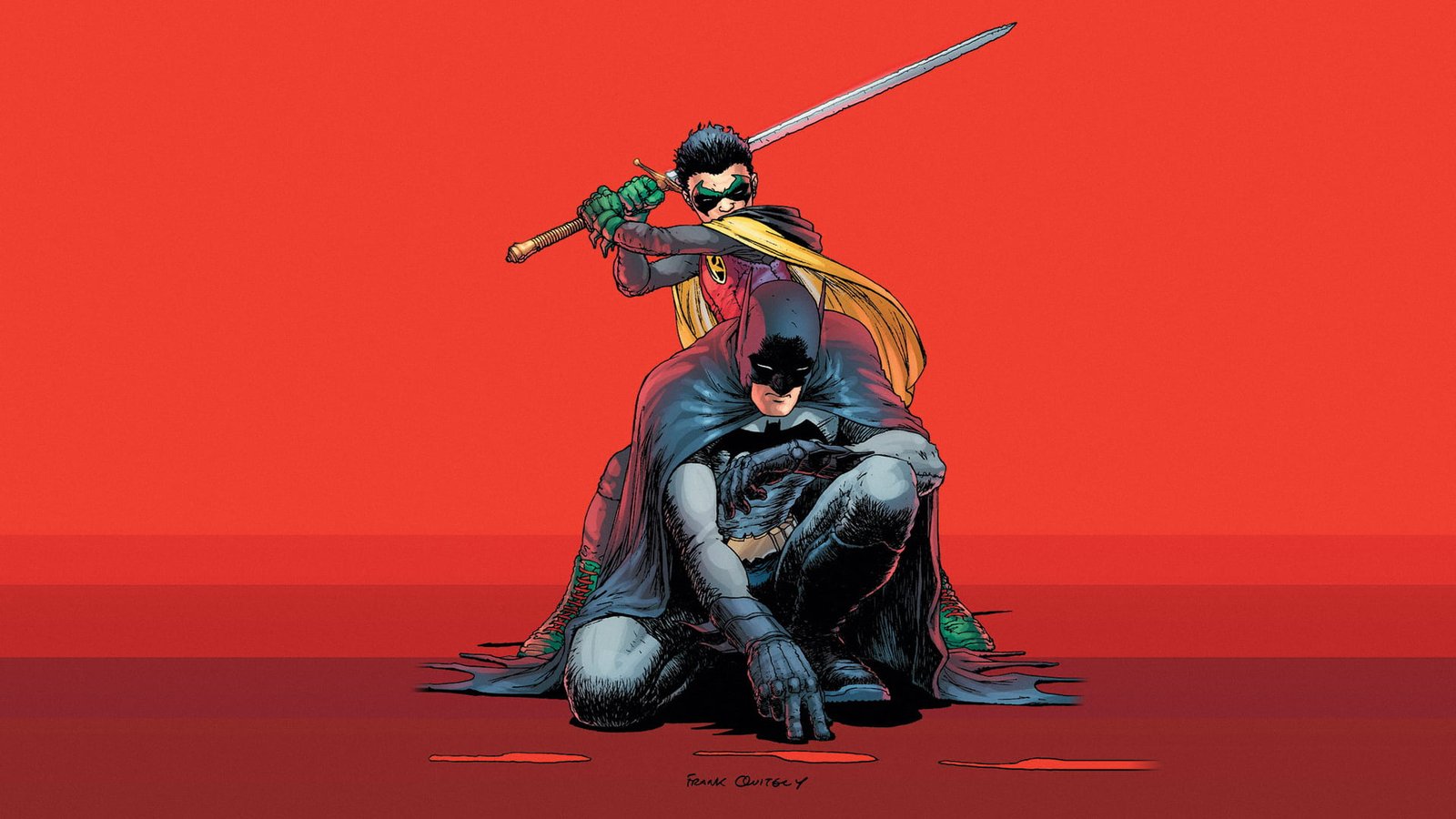 Batman and Robin wallpaper DC Comics superhero character 2k