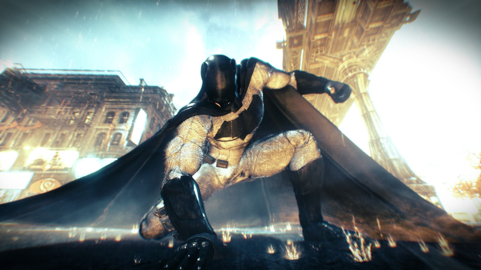 Batman Arkham Knight hero superhero architecture nature 2k