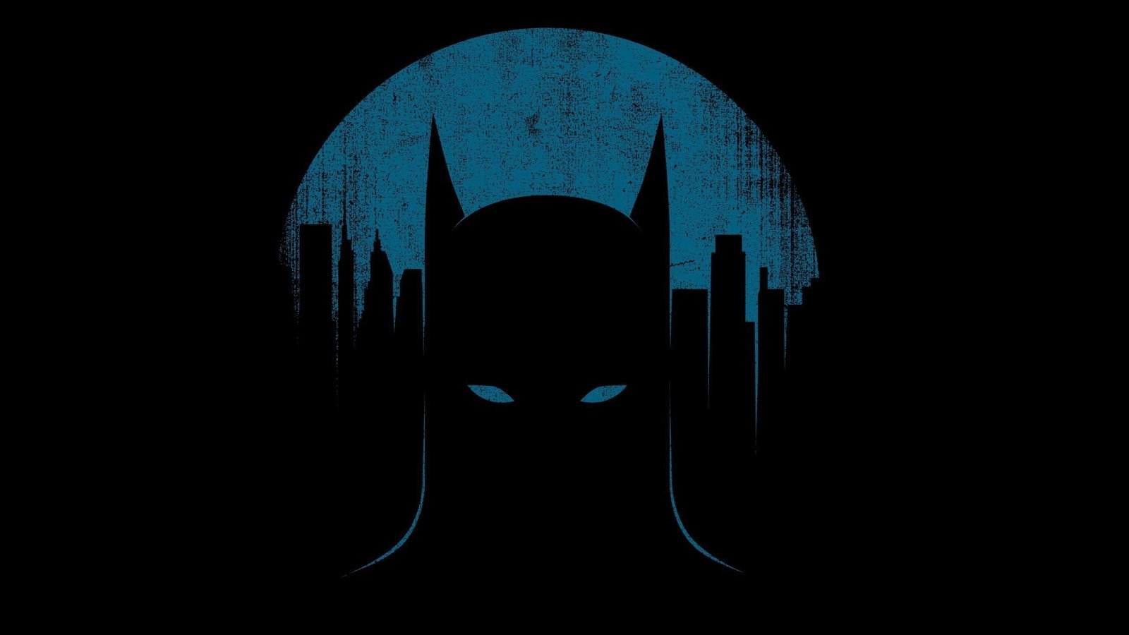 batman minimalism superhero dark indoors no people blue 2k