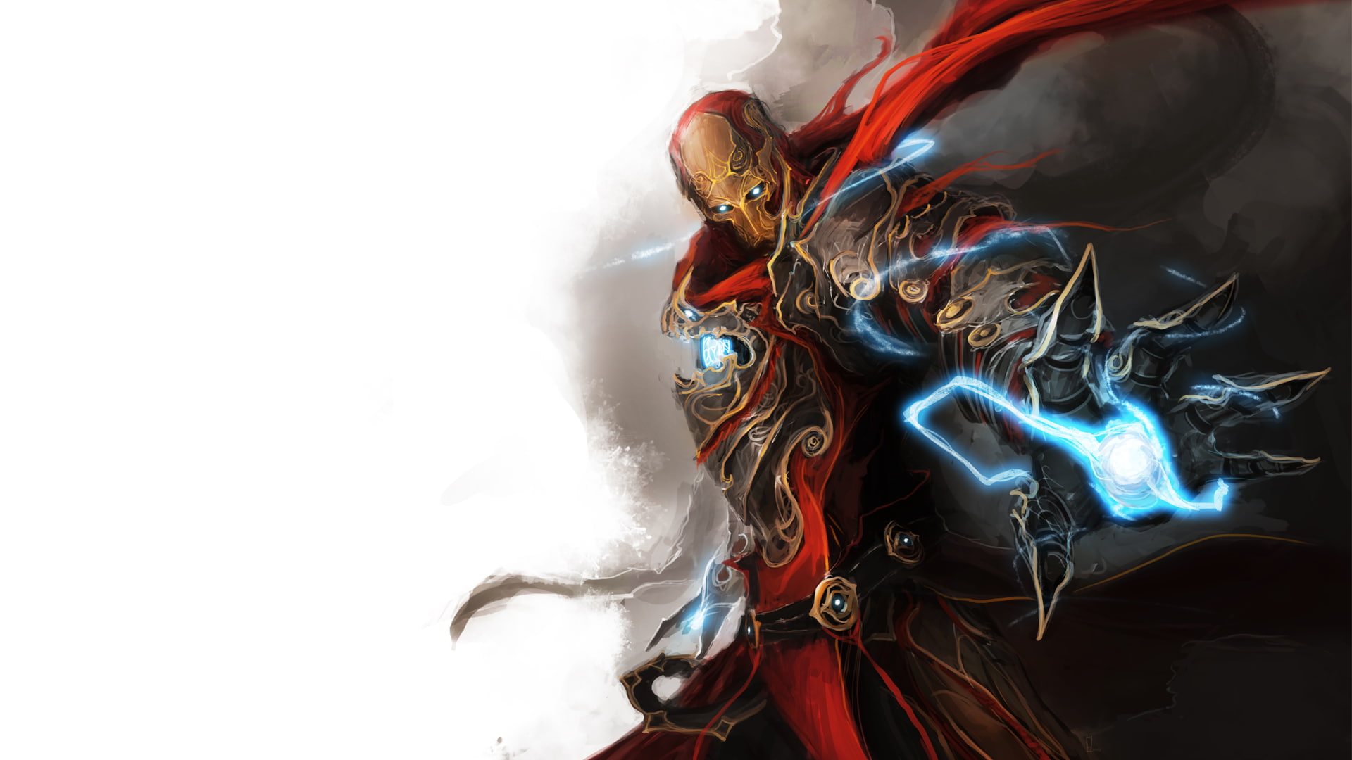 brown skeleton illustration Iron Man artwork medieval The Avengers 2k