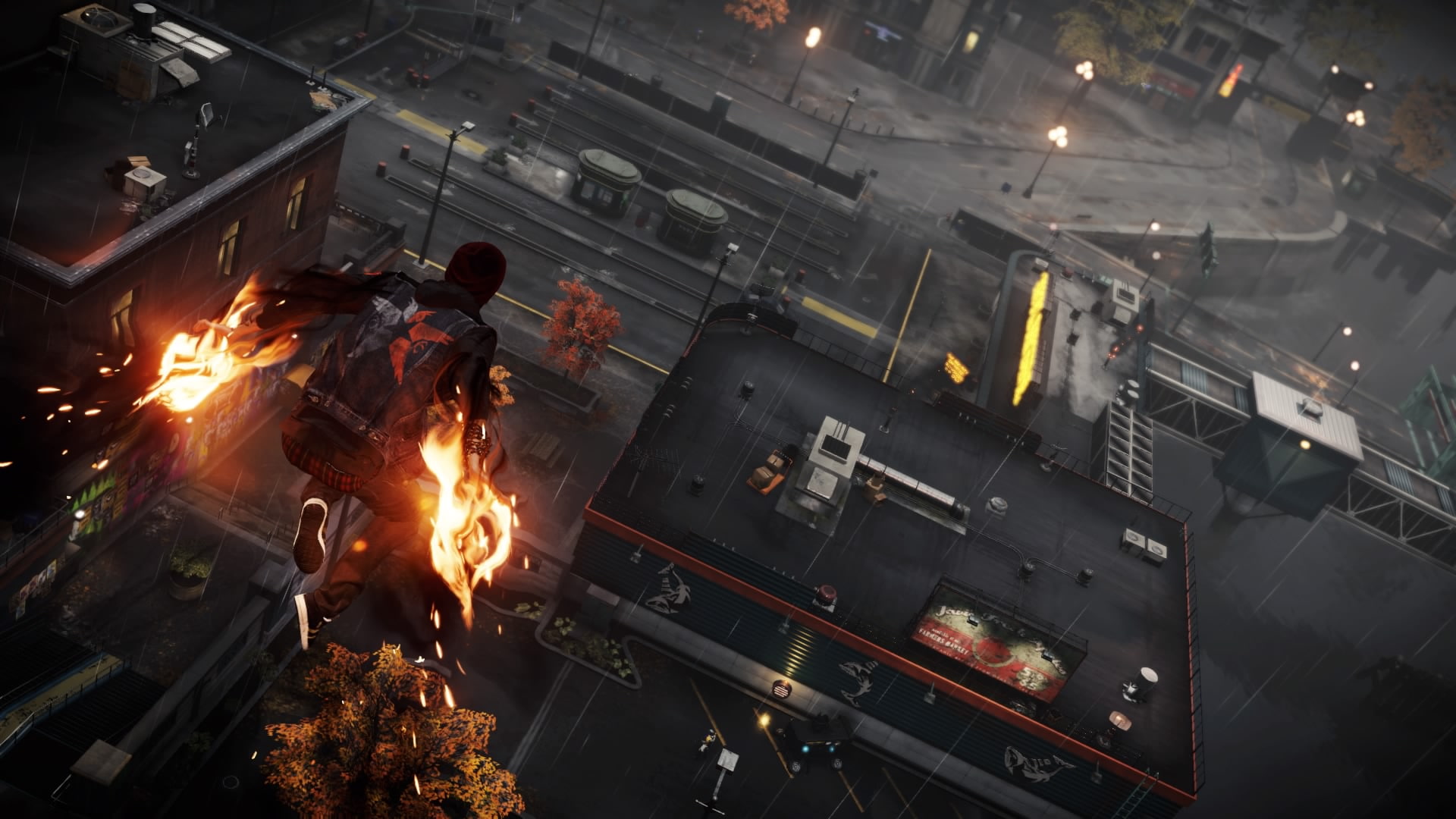 Infamous Second Son fire superhero video games heat temperature 2k