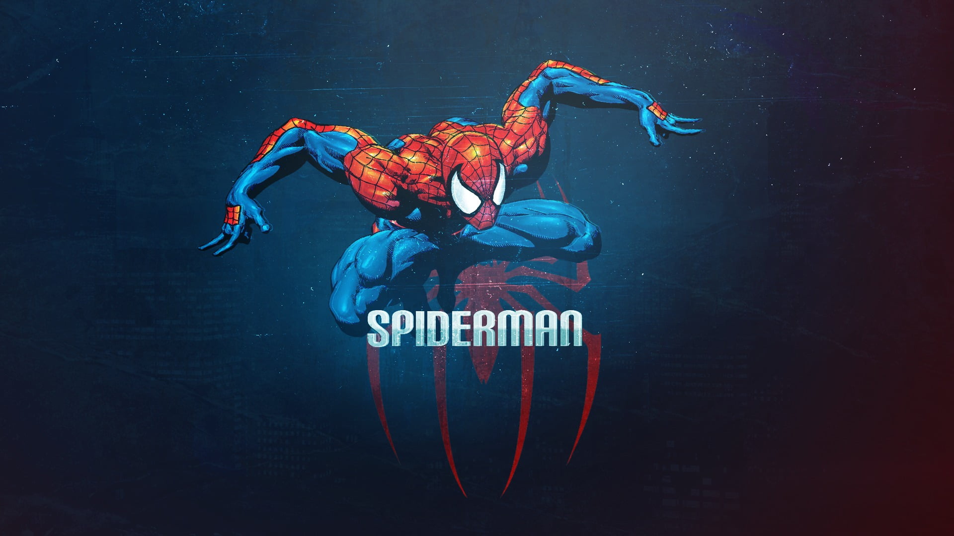 Marvel Spider Man wallpaper superhero spiderman vector illustration 2k