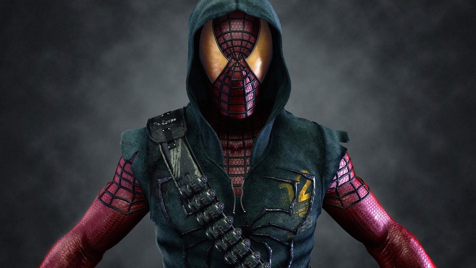 Marvel Spider Man Comics superhero futuristic men 91 2k