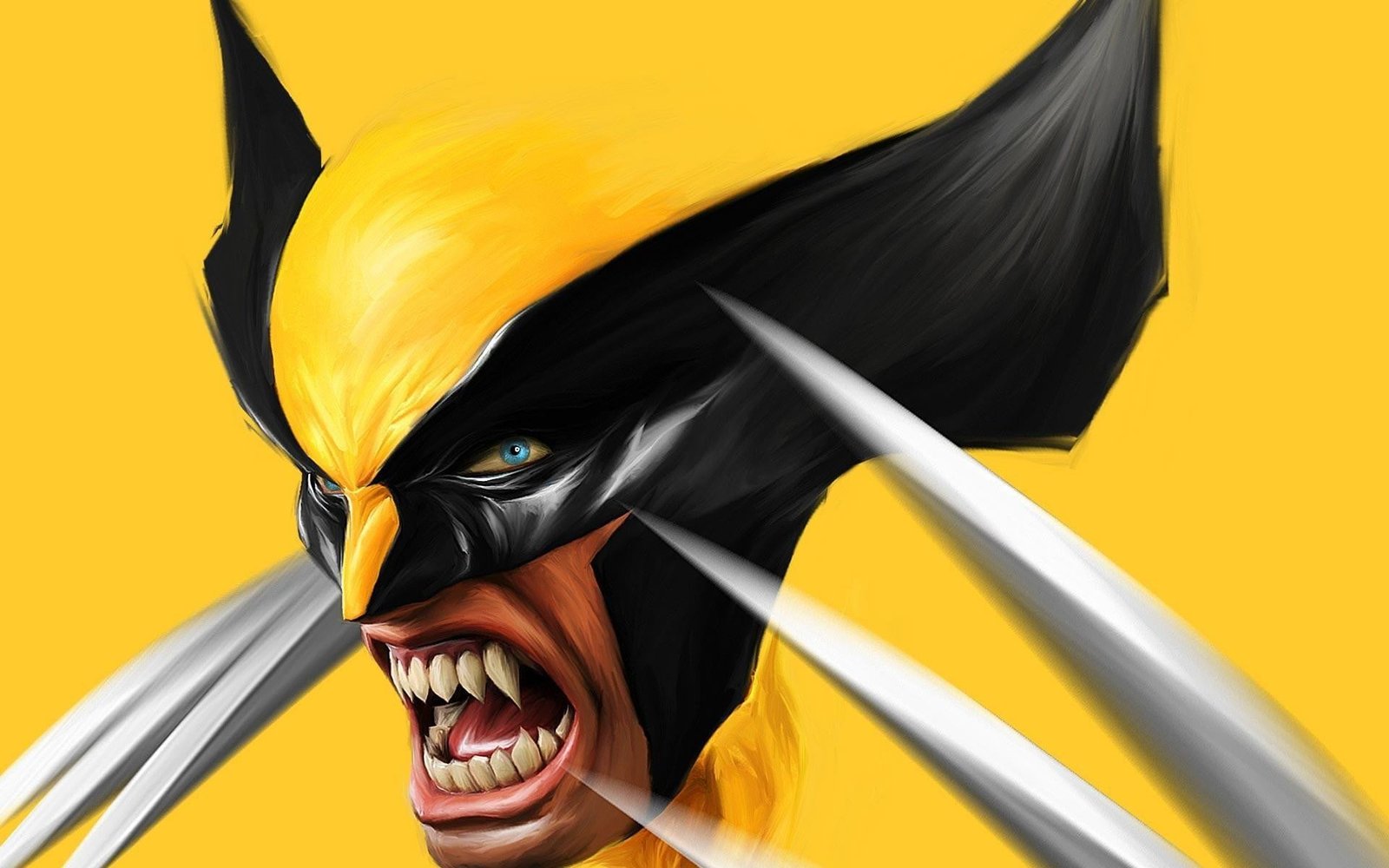 Marvel Wolverine digital wallpaper Comics adamantium 2k