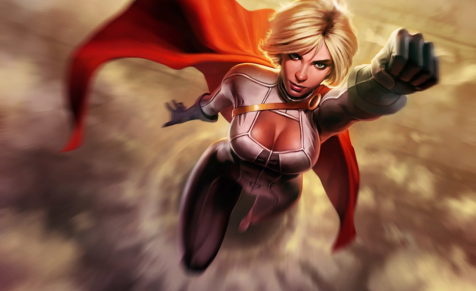 Power Girl DC Comics superhero one person women young 2k