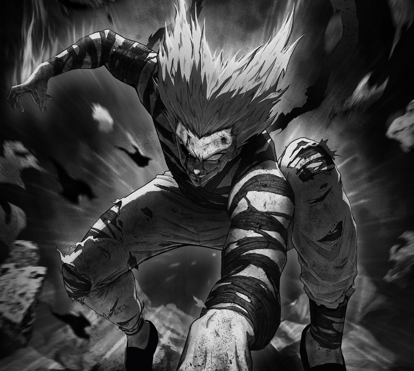 Anime One Punch Man Garou 2k