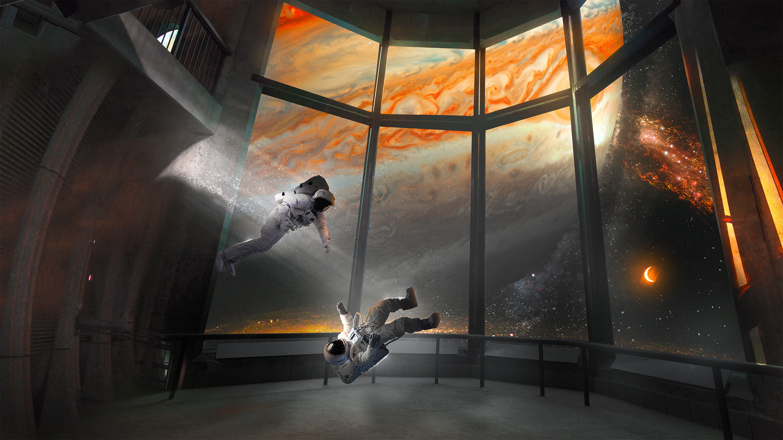 space Astronauts HD 2k