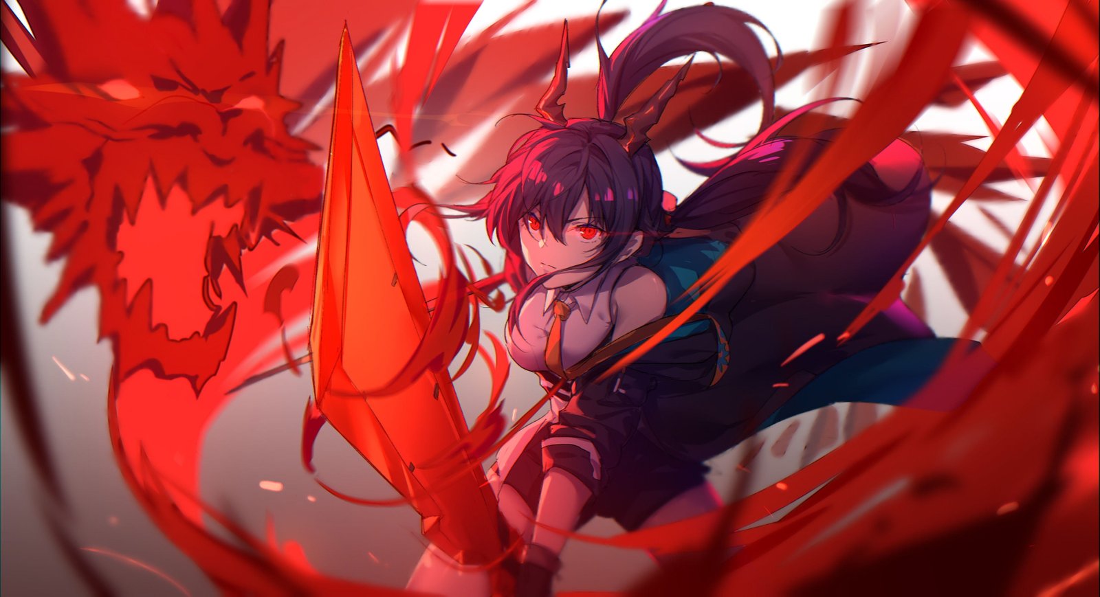 anime girls digital art artwork portrait Arknights 2k 4k